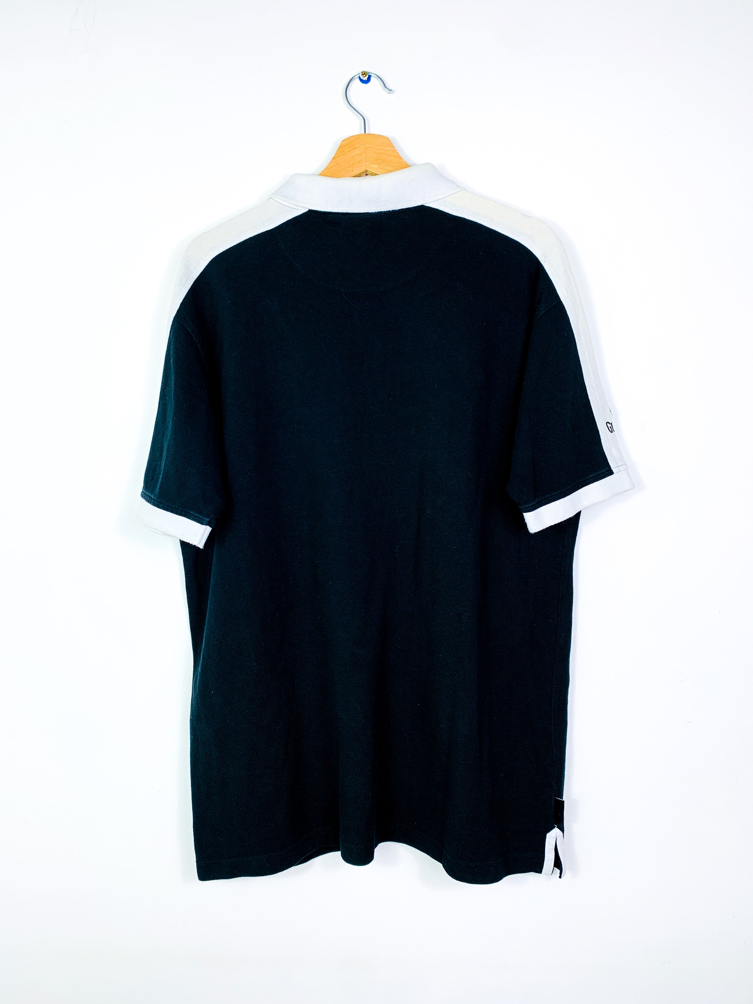 ENGLAND 1990s GUINNESS COTTON TRADERS RUGBY SHIRT [XL]