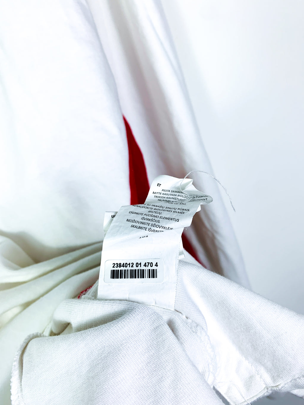 ENGLAND RUGBY 2010s HOME COTTON SHIRT L/S [XL]