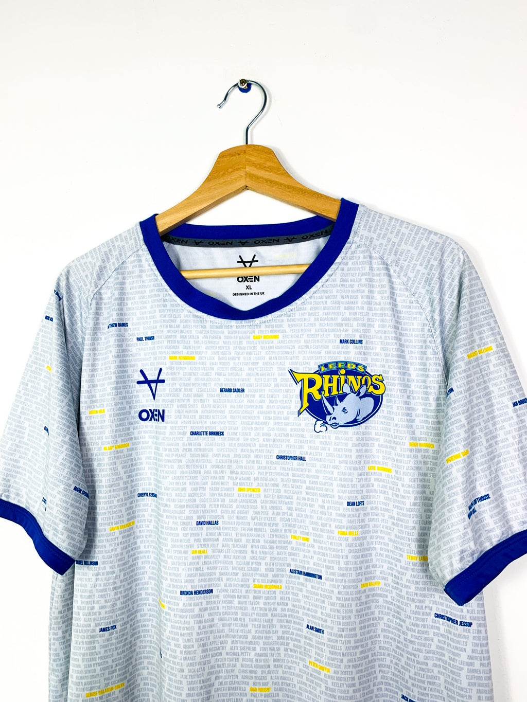 LEEDS RHINOS 2020s TRAINING RUGBY SHIRT [XL]