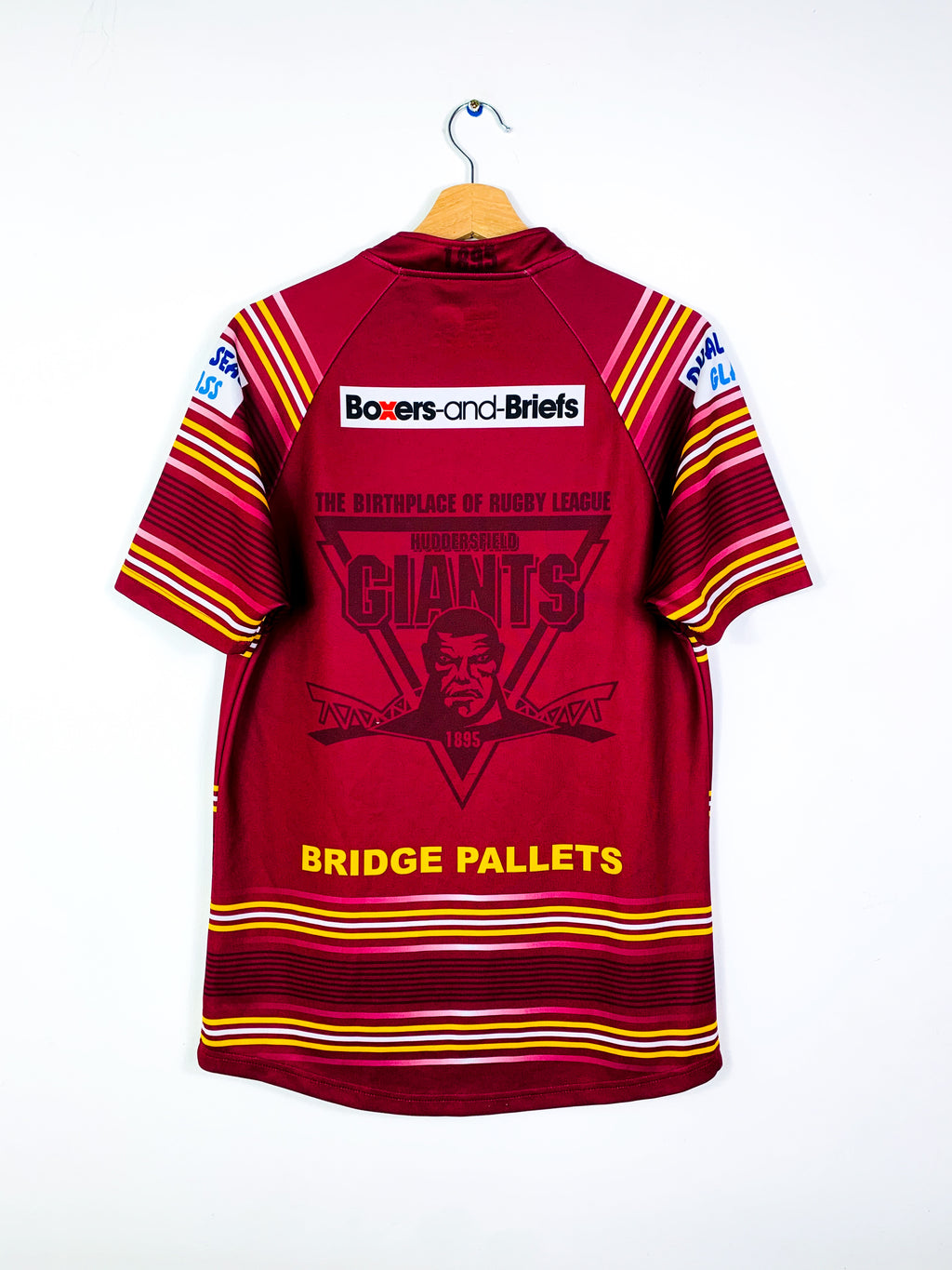HUDDERSFIELD GIANTS 2017/2018 HOME RUGBY SHIRT [S]