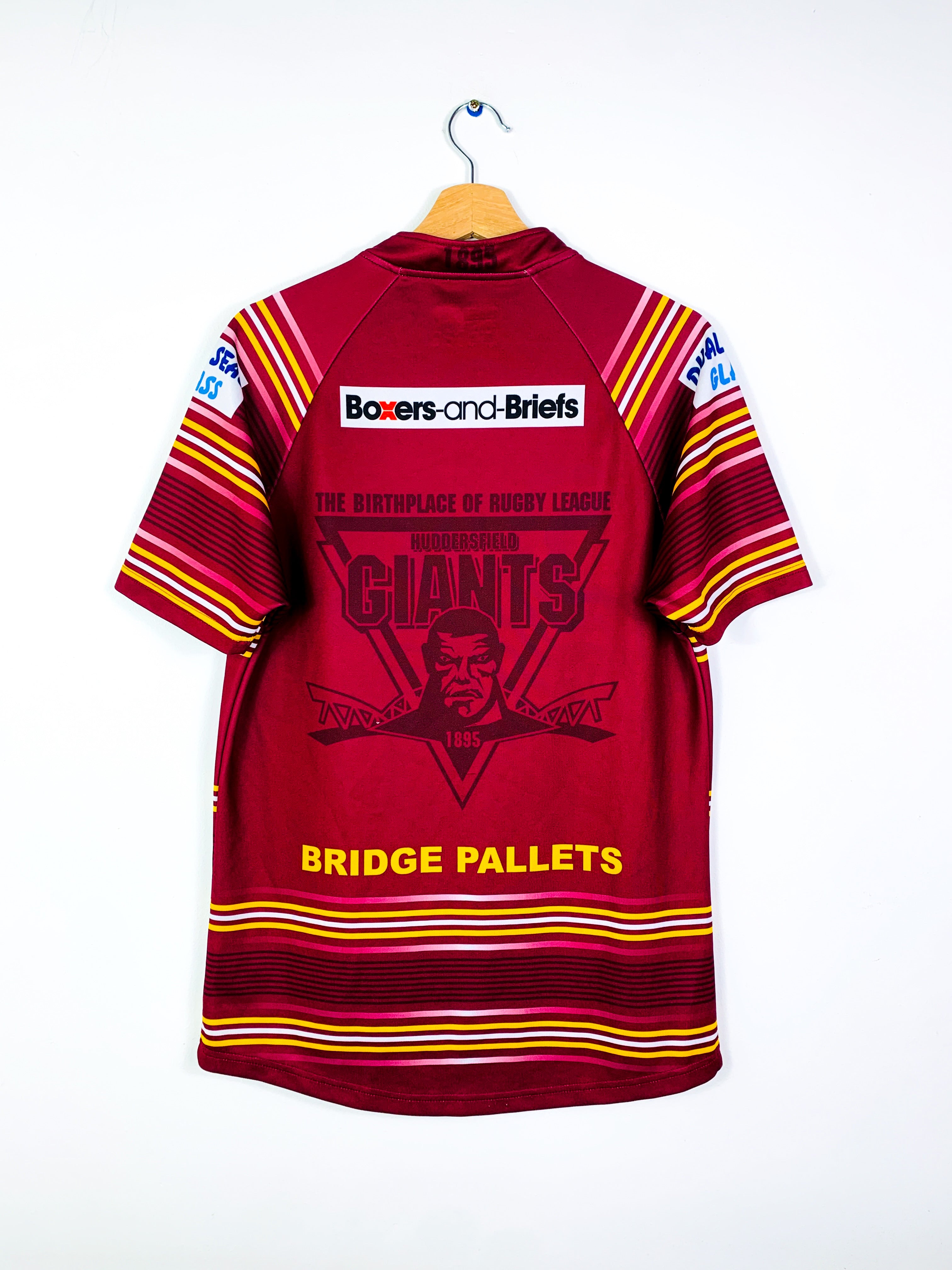 HUDDERSFIELD GIANTS 2017/2018 HOME RUGBY SHIRT [S]
