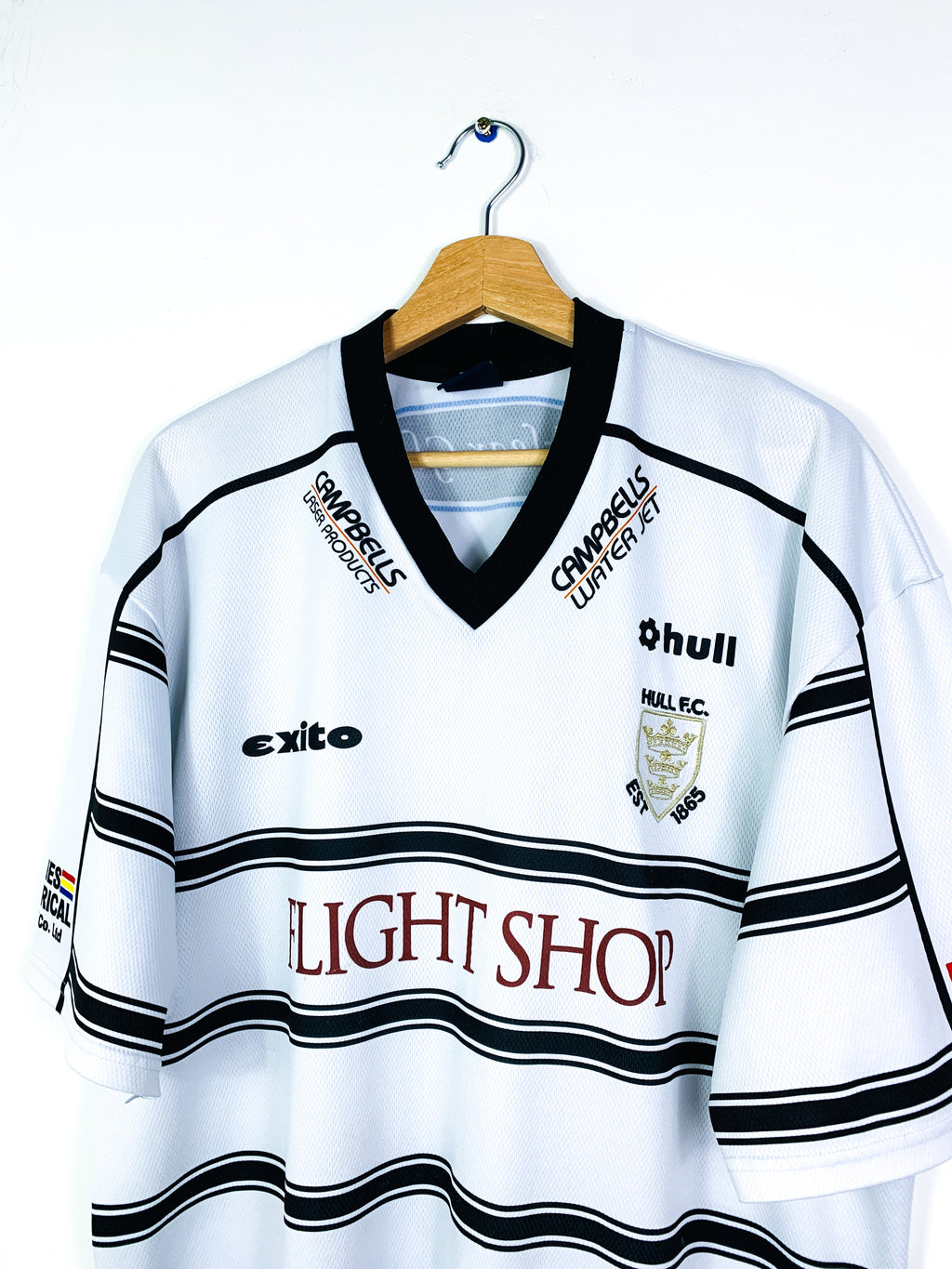 HULL FC 2004/2005 HOME RUGBY SHIRT [L]