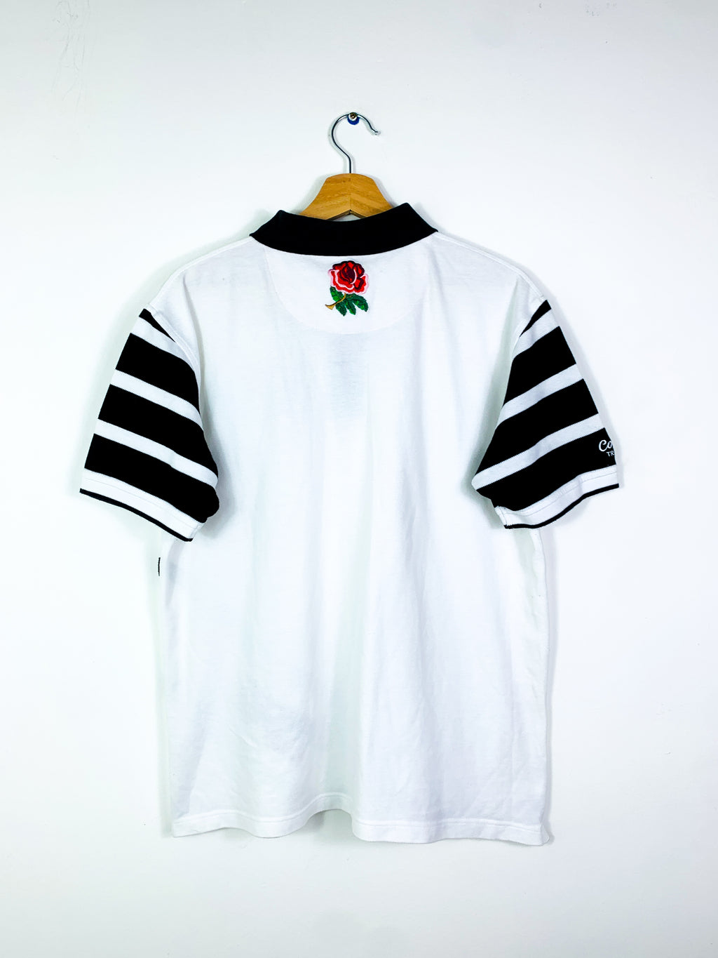 ENGLAND 1990s COTTON TRADERS GUINNESS RUGBY SHIRT [M]