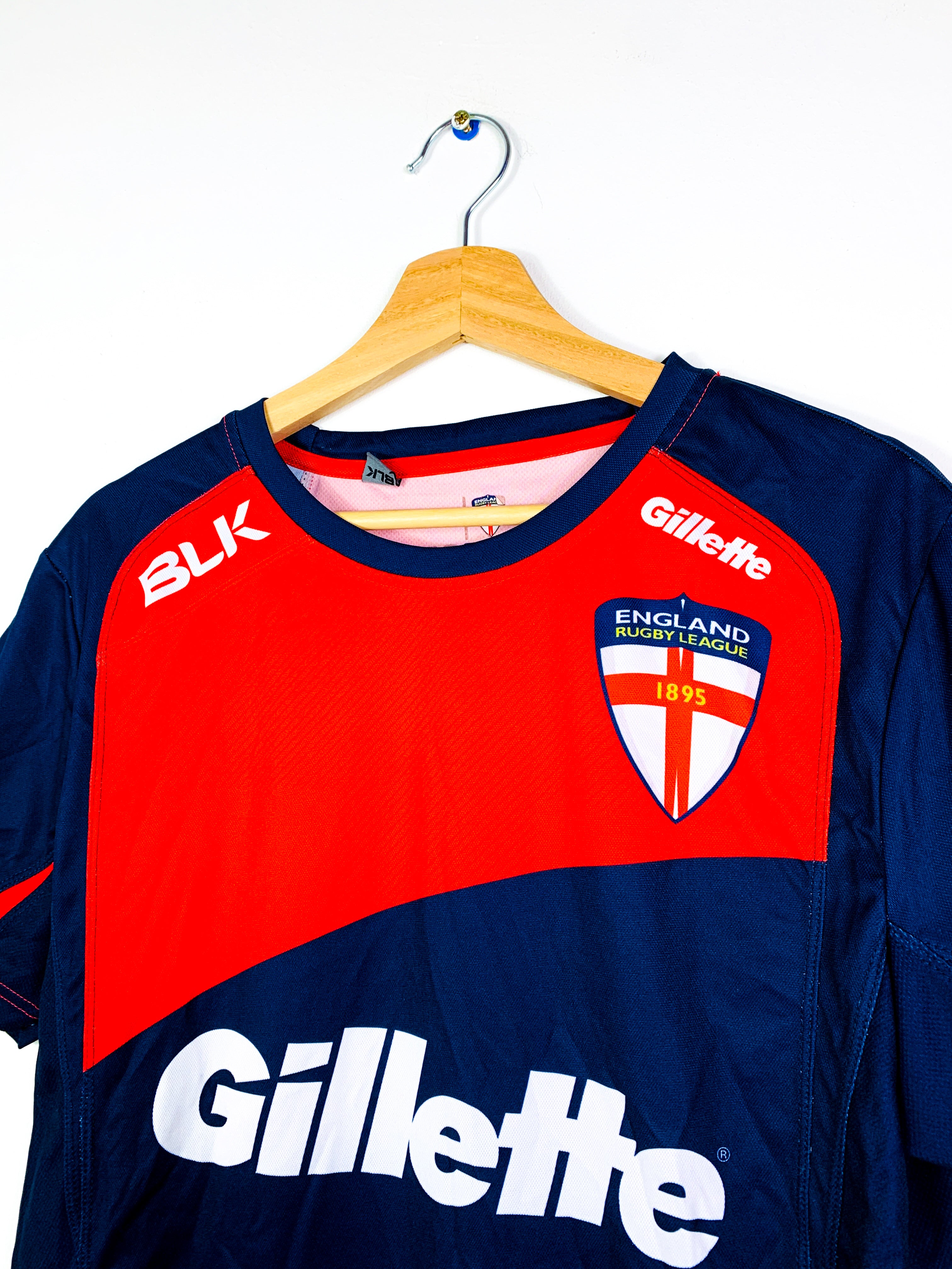 ENGLAND 2010s RUGBY LEAGUE SHIRT [S]