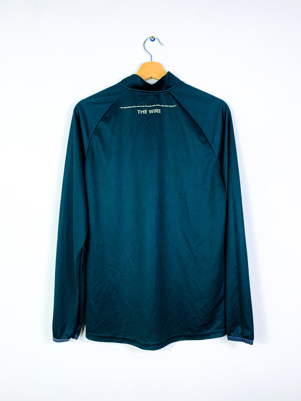 WARRINGTON WOLVES 2010s TRAINING RUGBY ZIP TOP [M]