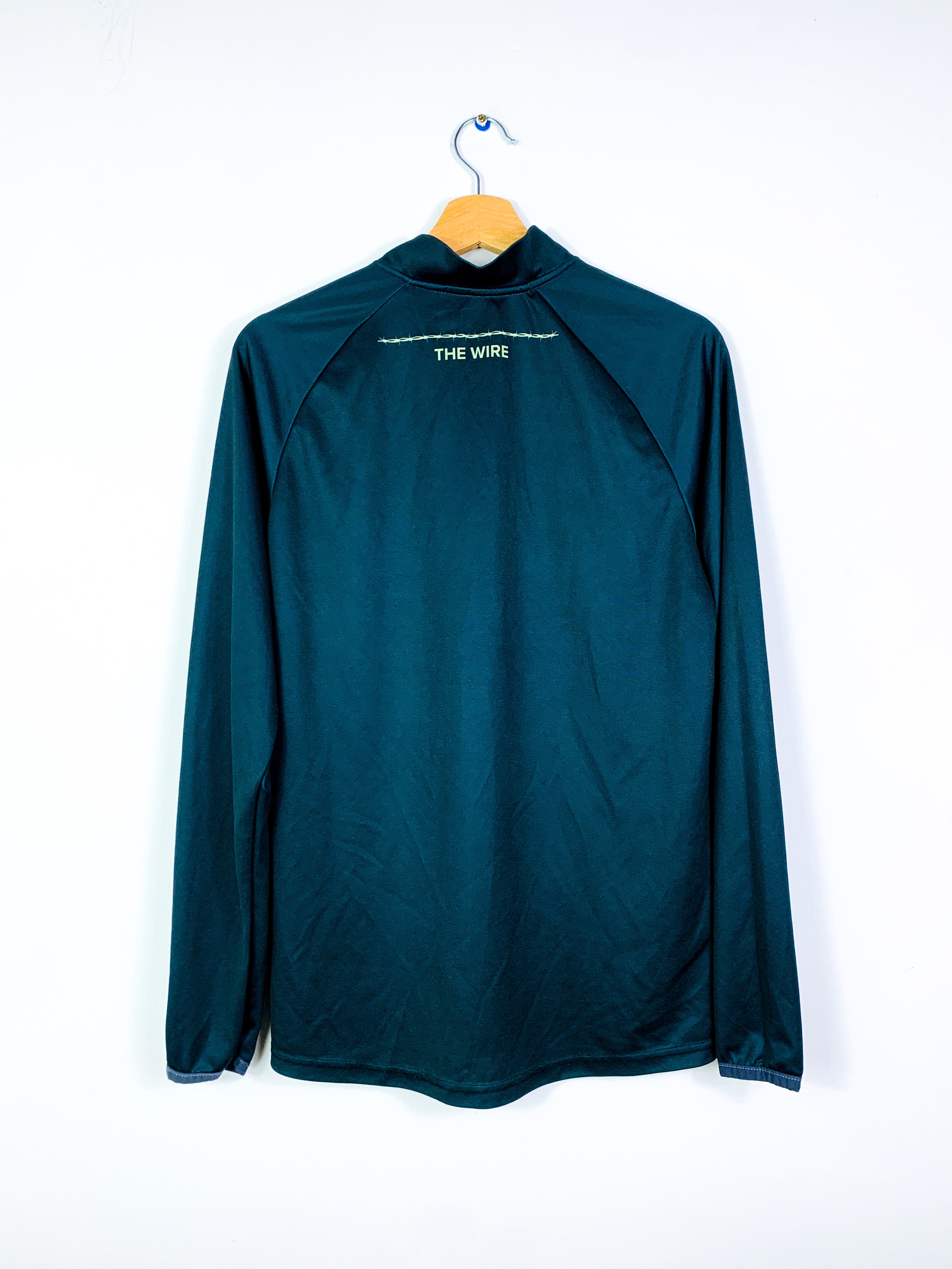 WARRINGTON WOLVES 2010s TRAINING RUGBY ZIP TOP [M]