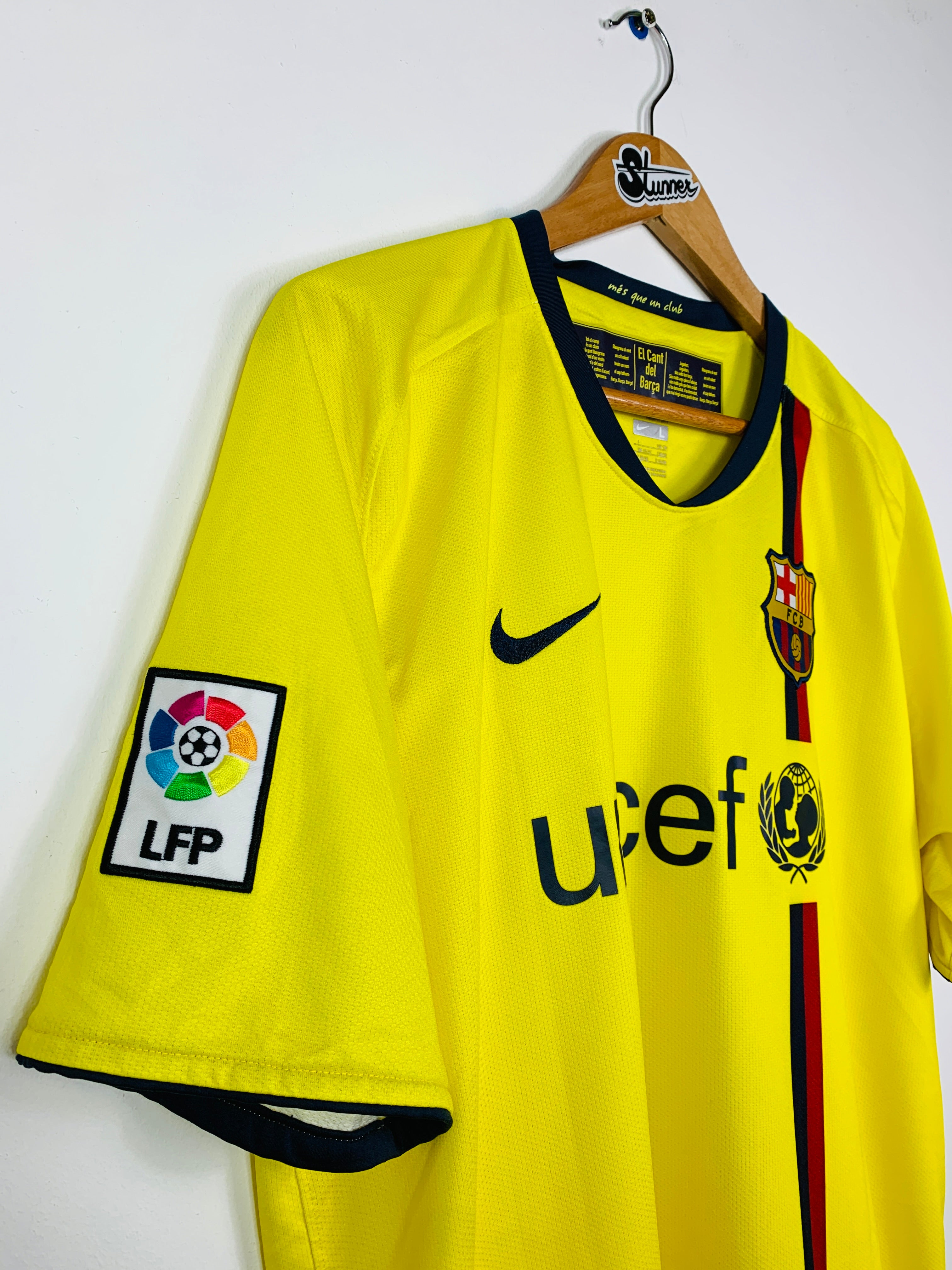 BARCELONA 2008/2009 AWAY SHIRT #10 MESSI [L]