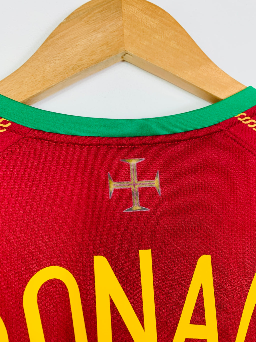 PORTUGAL 2006/2008 HOME SHIRT #17 C.RONALDO [L]