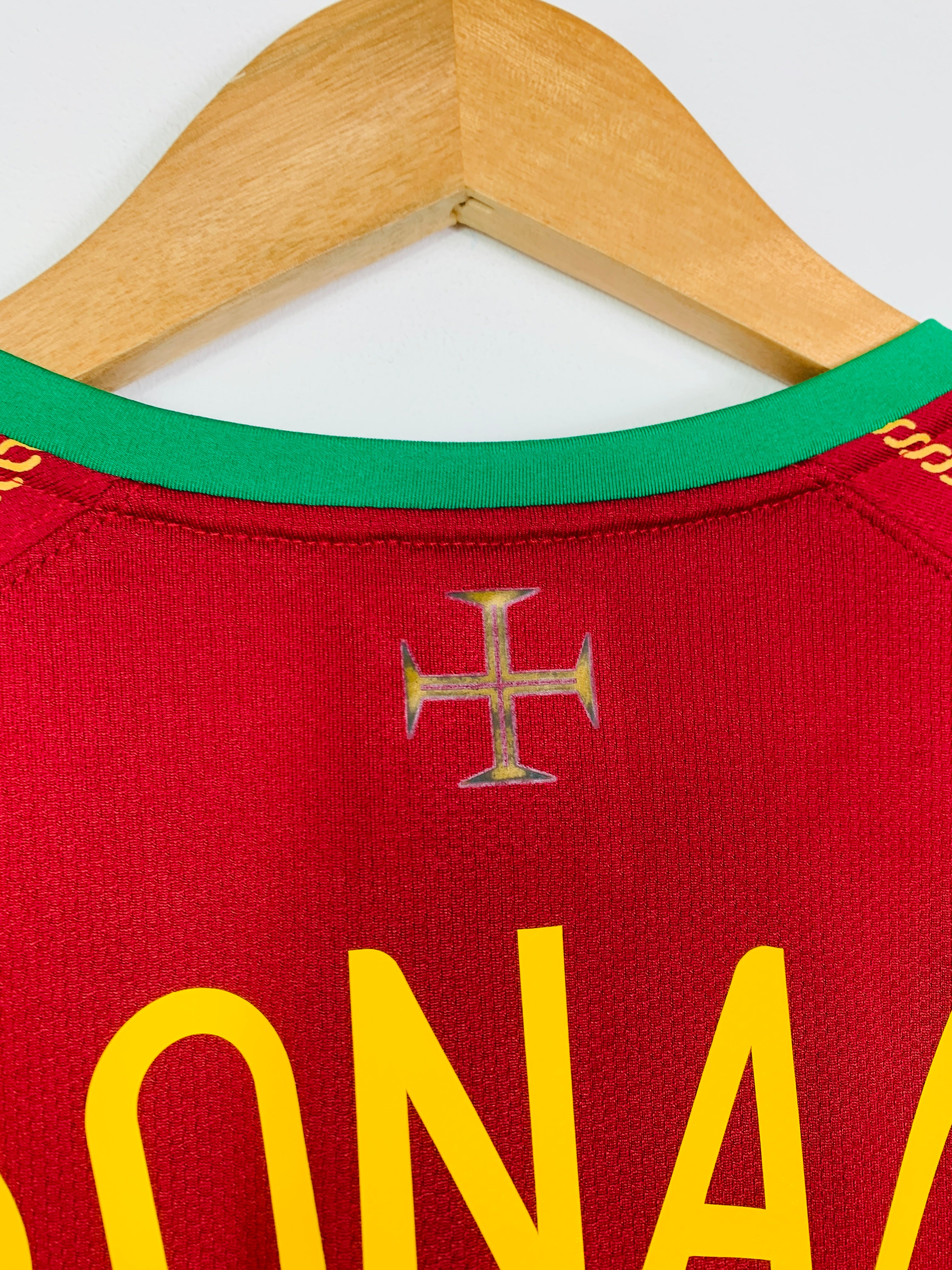 PORTUGAL 2006/2008 HOME SHIRT #17 C.RONALDO [L]