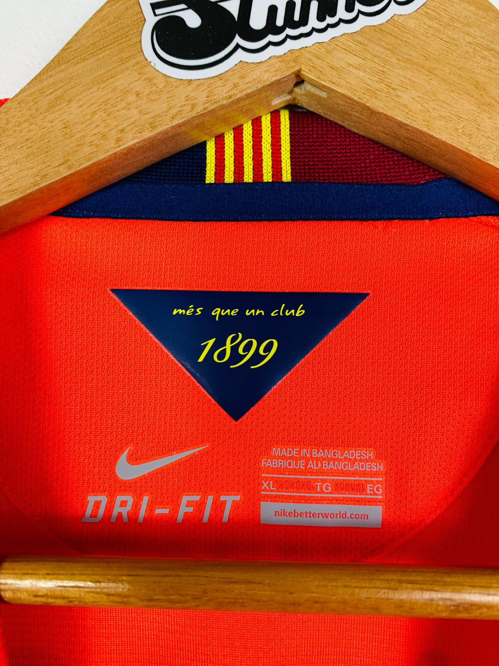 BARCELONA 2014/2015 AWAY SHIRT #10 MESSI [XL]