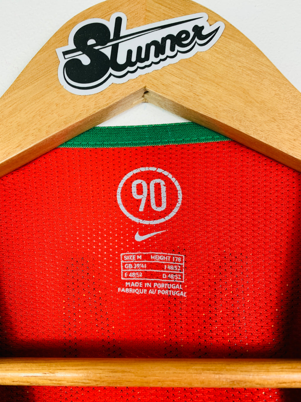 PORTUGAL 2004/2006 HOME SHIRT #17 C.RONALDO [M]