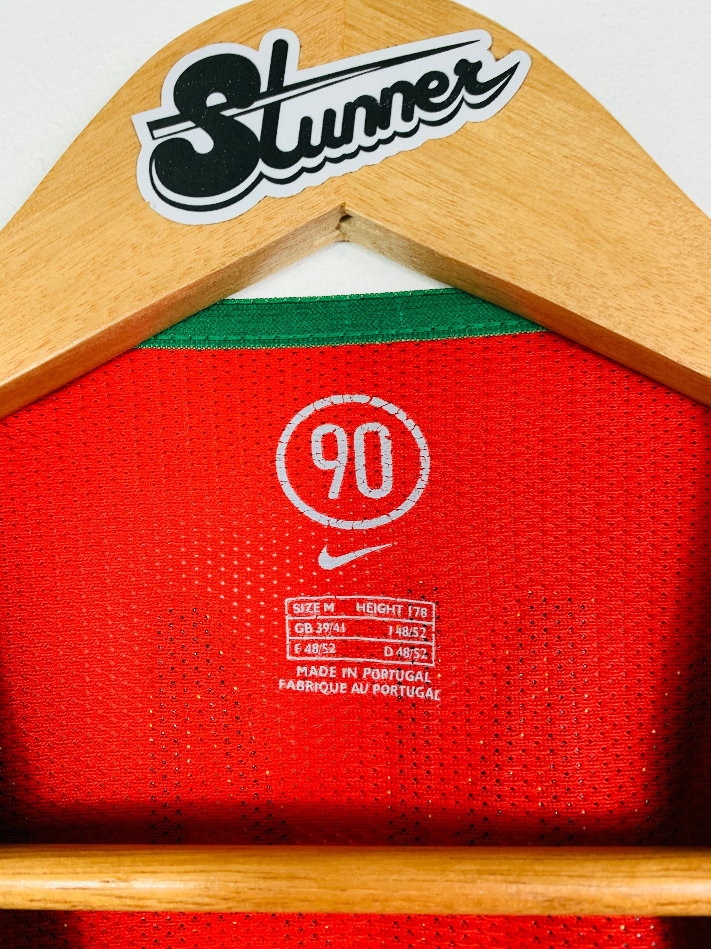 PORTUGAL 2004/2006 HOME SHIRT #17 C.RONALDO [M]