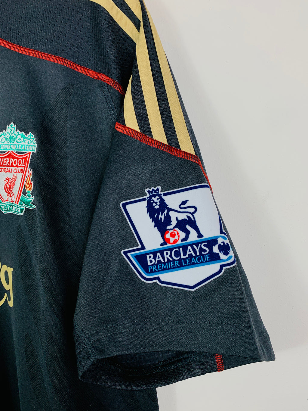 LIVERPOOL 2009/2010 AWAY SHIRT #9 TORRES [L]