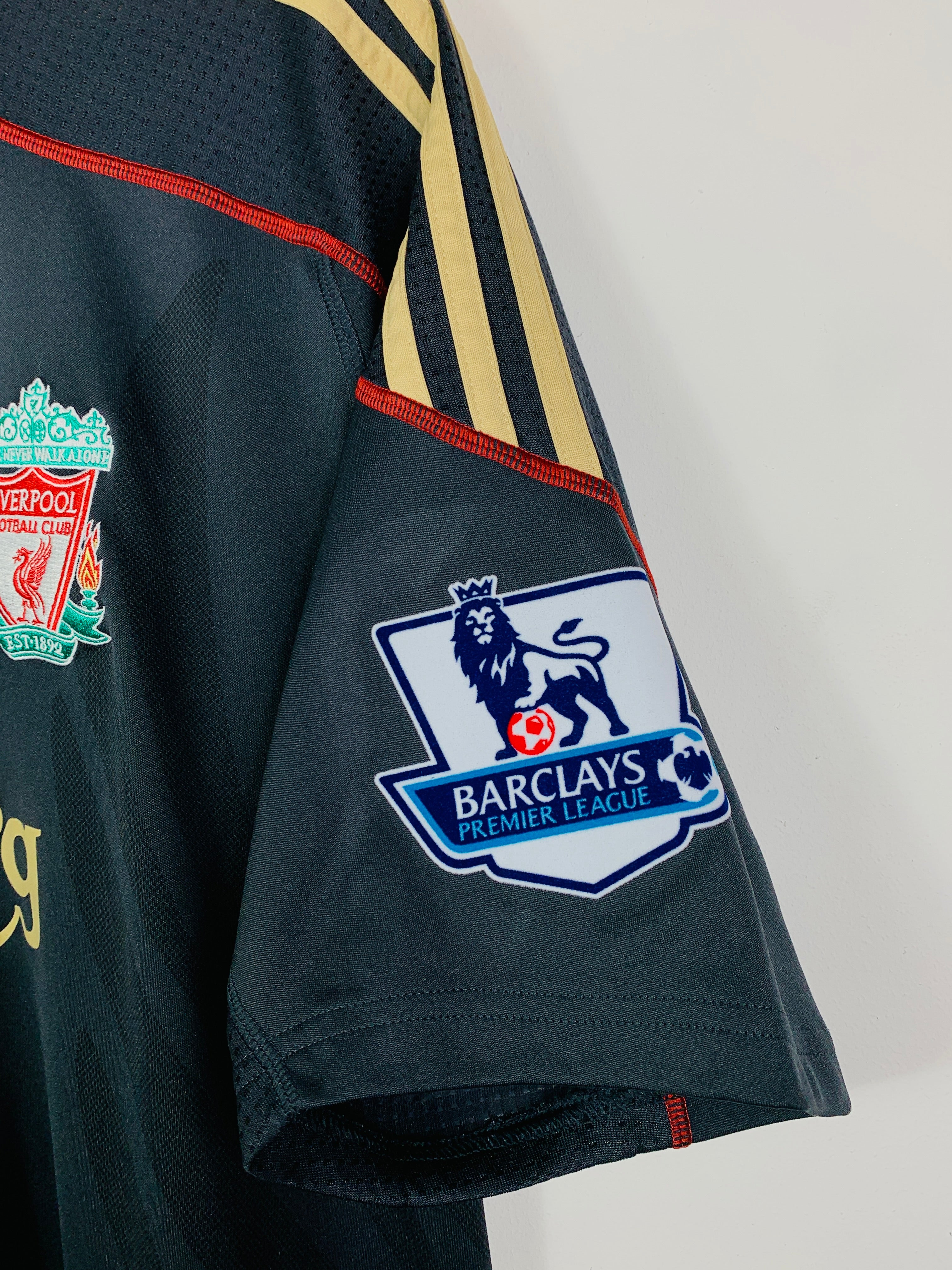 LIVERPOOL 2009/2010 AWAY SHIRT #9 TORRES [L]