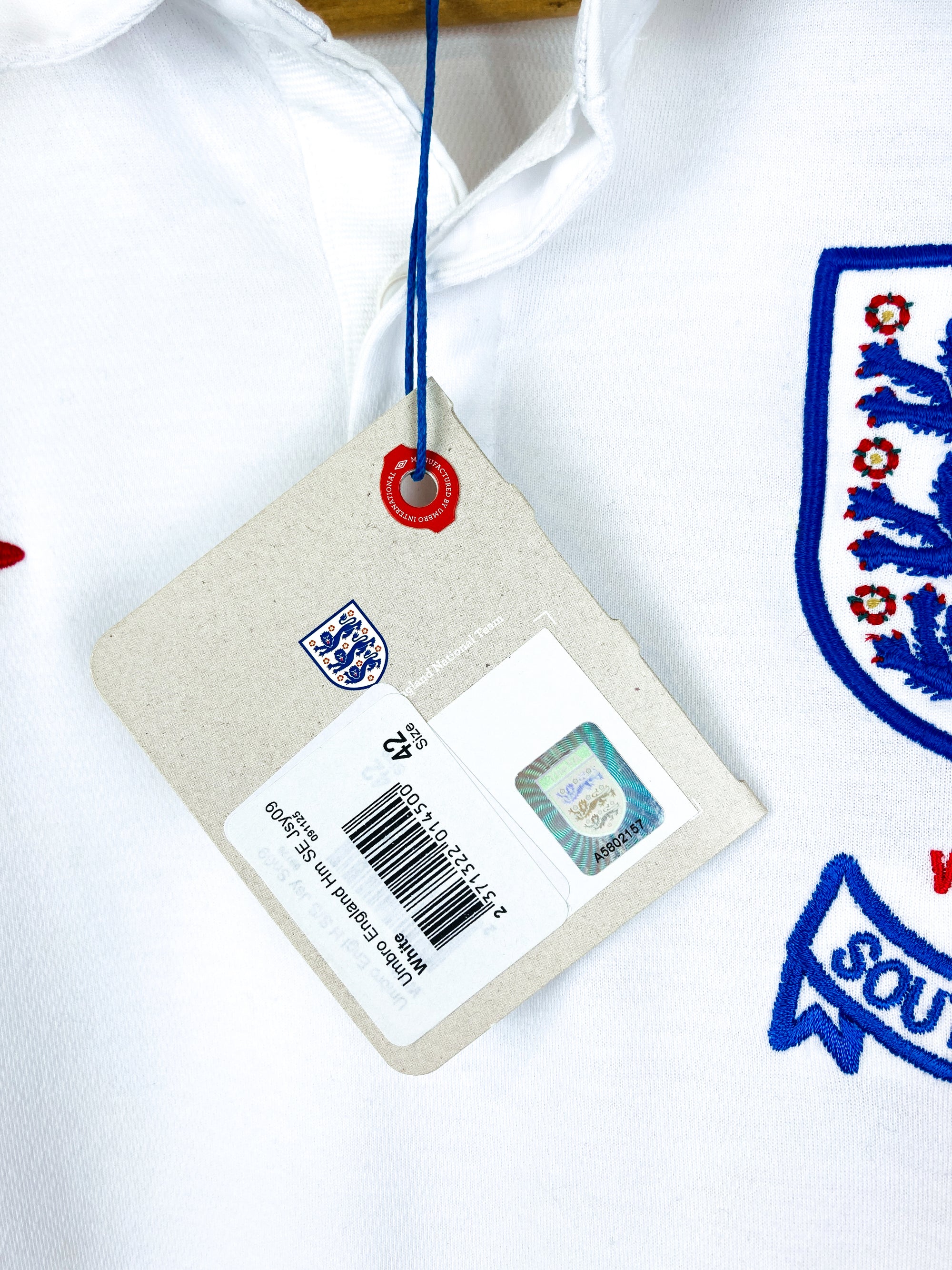 ENGLAND 2010/2011 HOME SHIRT [BNWT]