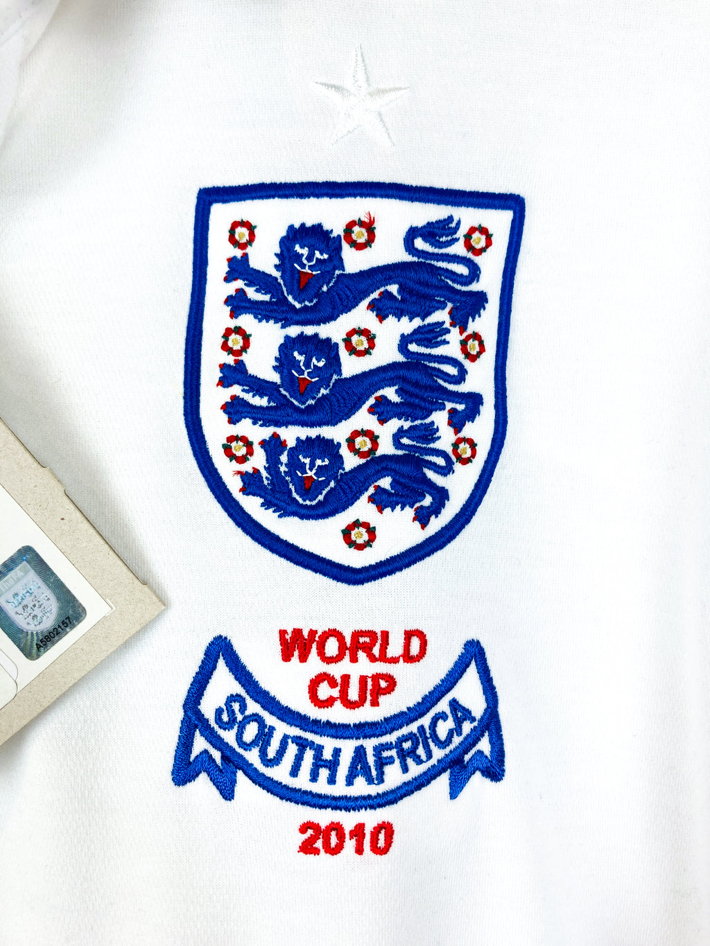 ENGLAND 2010/2011 HOME SHIRT [BNWT]