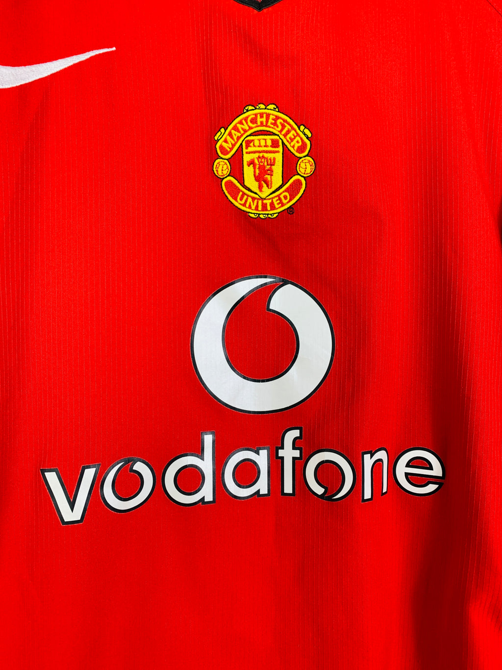 MANCHESTER UNITED 2004/2006 HOME SHIRT #13 J.S. PARK [M]