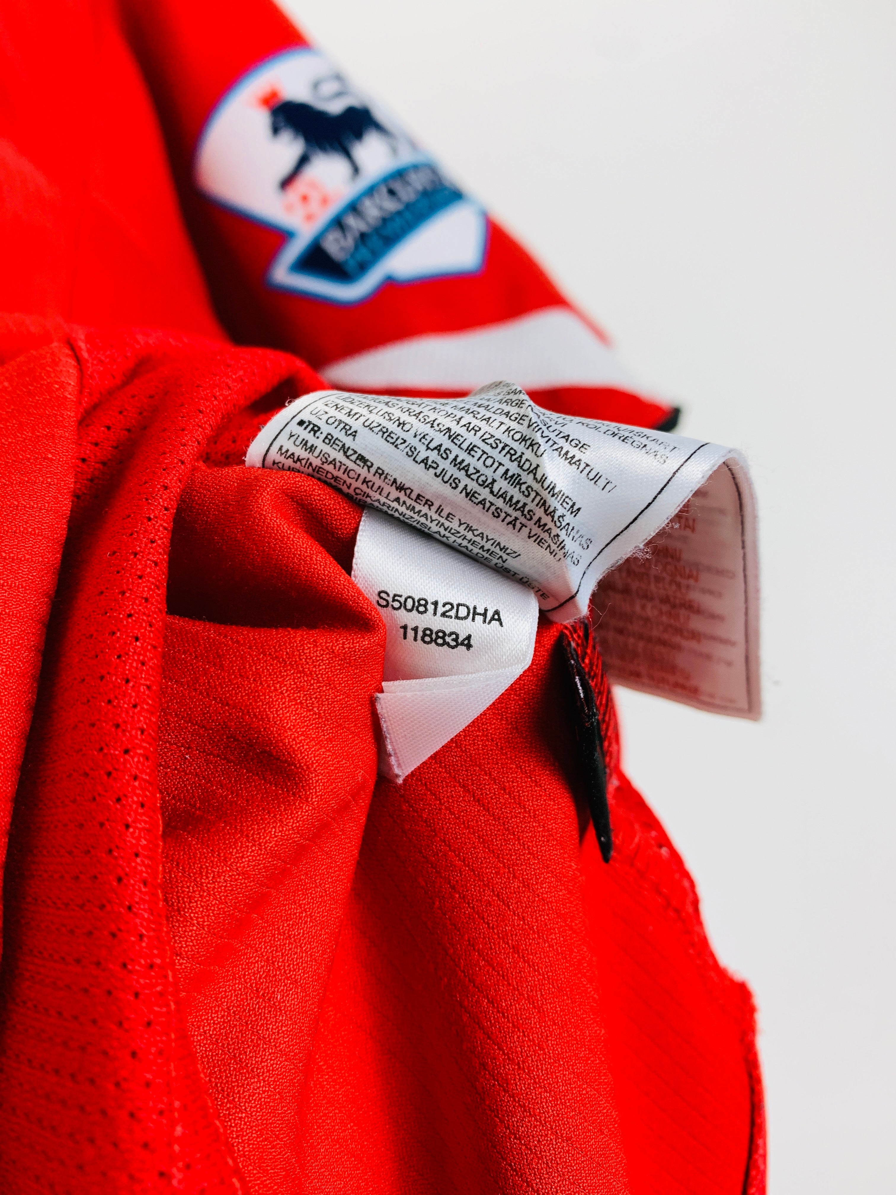 MANCHESTER UNITED 2004/2006 HOME SHIRT #13 J.S. PARK [M]