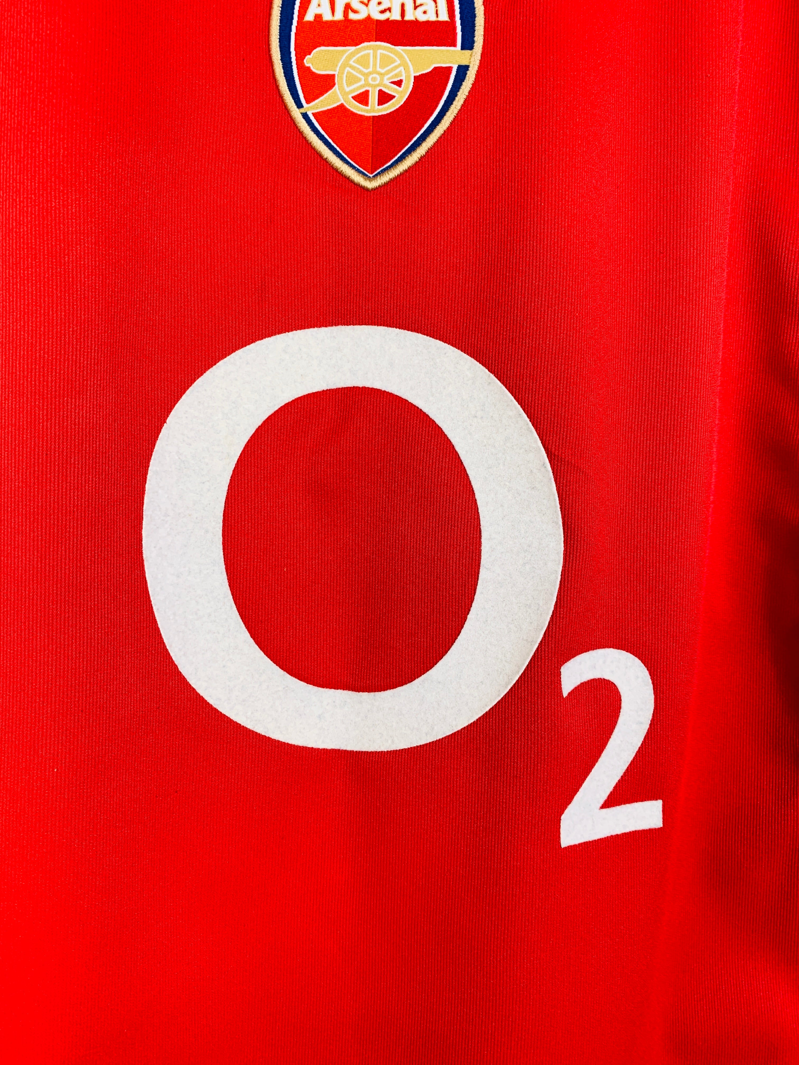 ARSENAL 2004/2005 HOME SHIRT #14 HENRY [M]