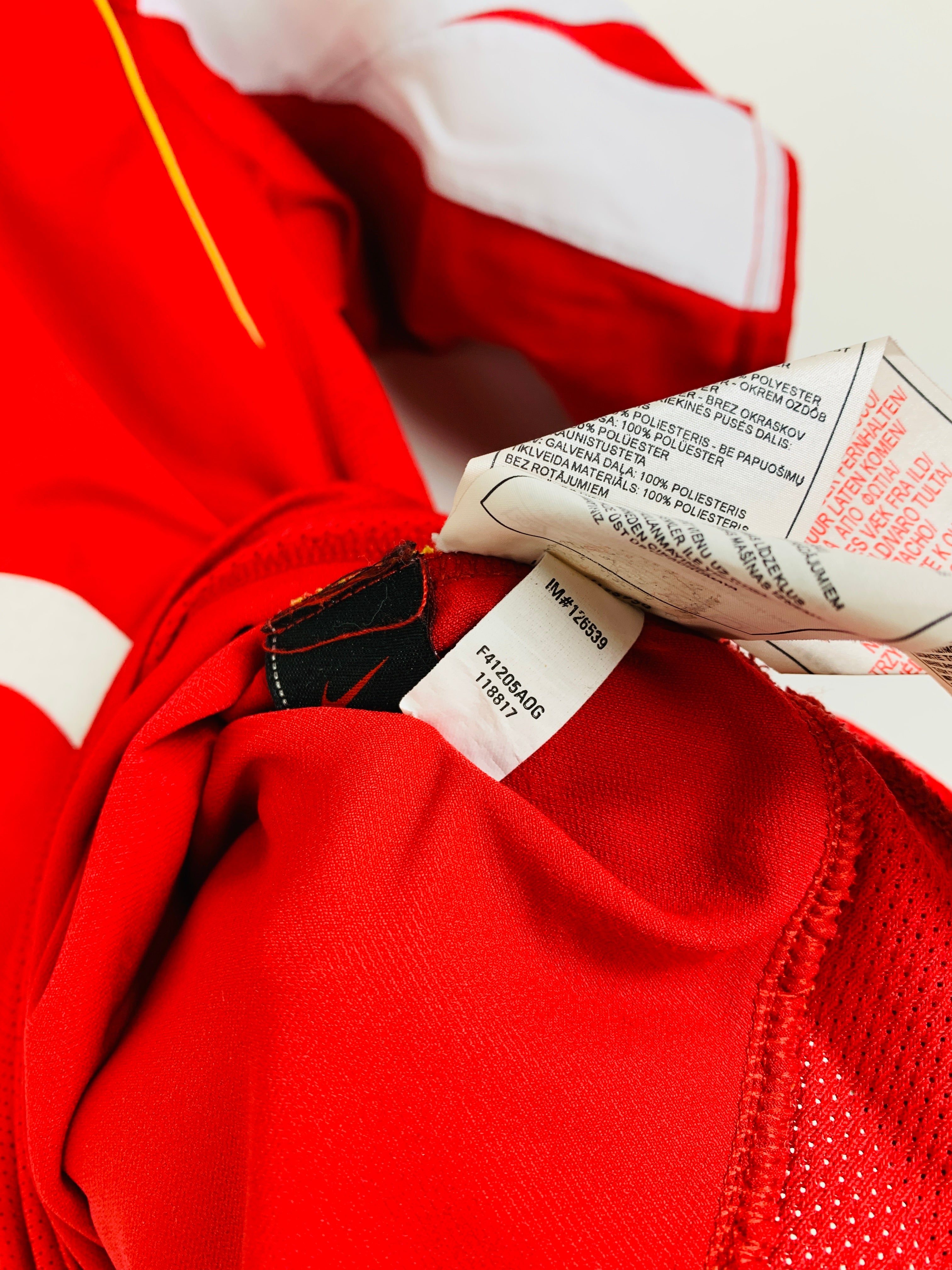 ARSENAL 2004/2005 HOME SHIRT #14 HENRY [M]