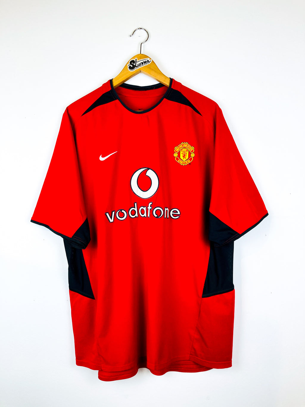 MANCHESTER UNITED 2002/2004 HOME SHIRT #7 RONALDO