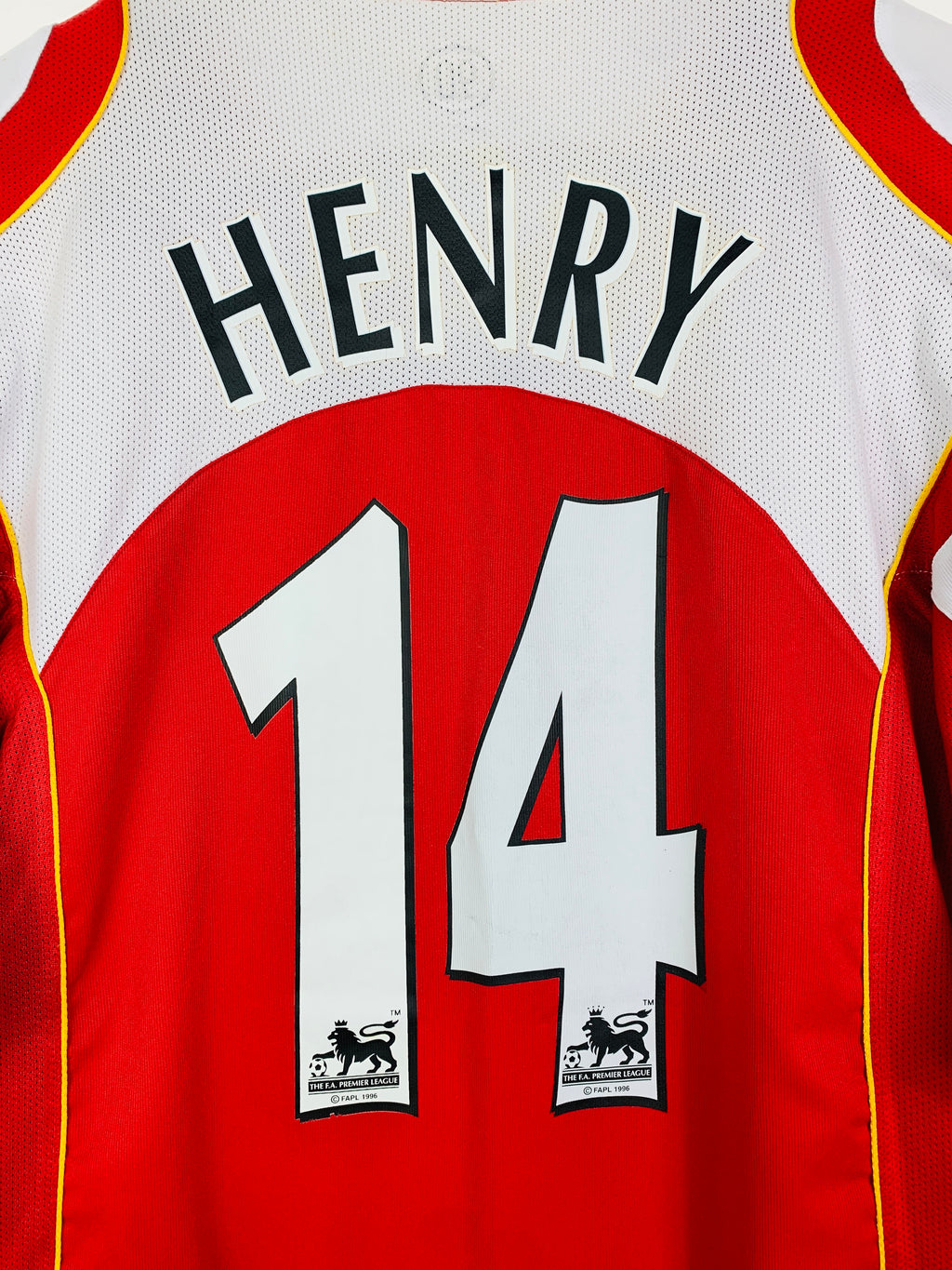 ARSENAL 2004/2005 HOME SHIRT #14 HENRY [M]