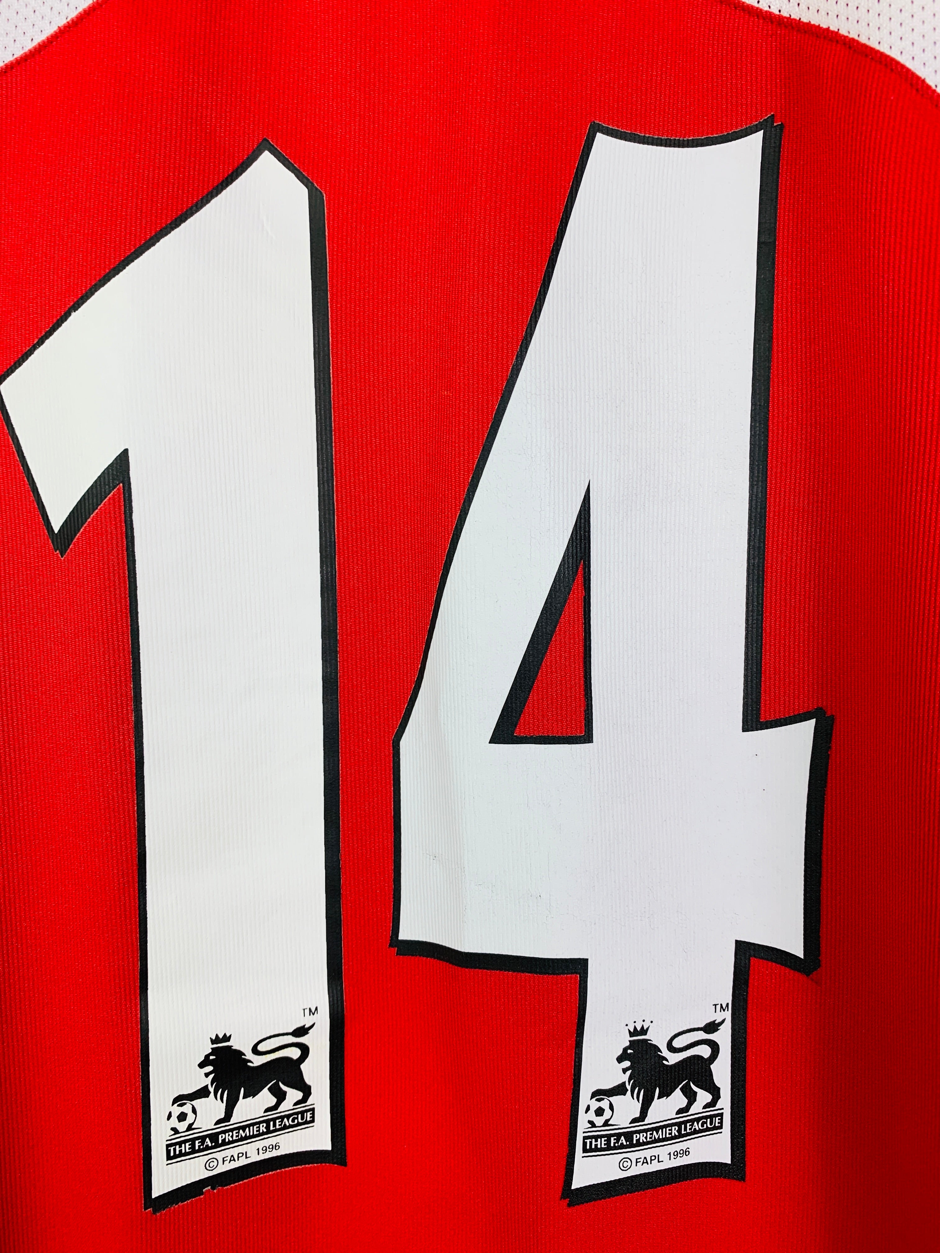 ARSENAL 2004/2005 HOME SHIRT #14 HENRY [M]