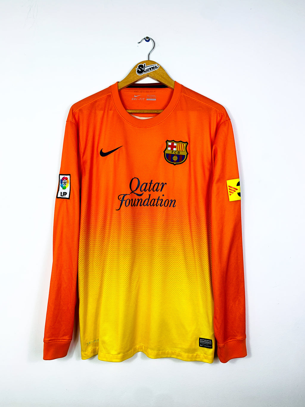 BARCELONA 2012/2013 AWAY SHIRT #10 MESSI [L/S]