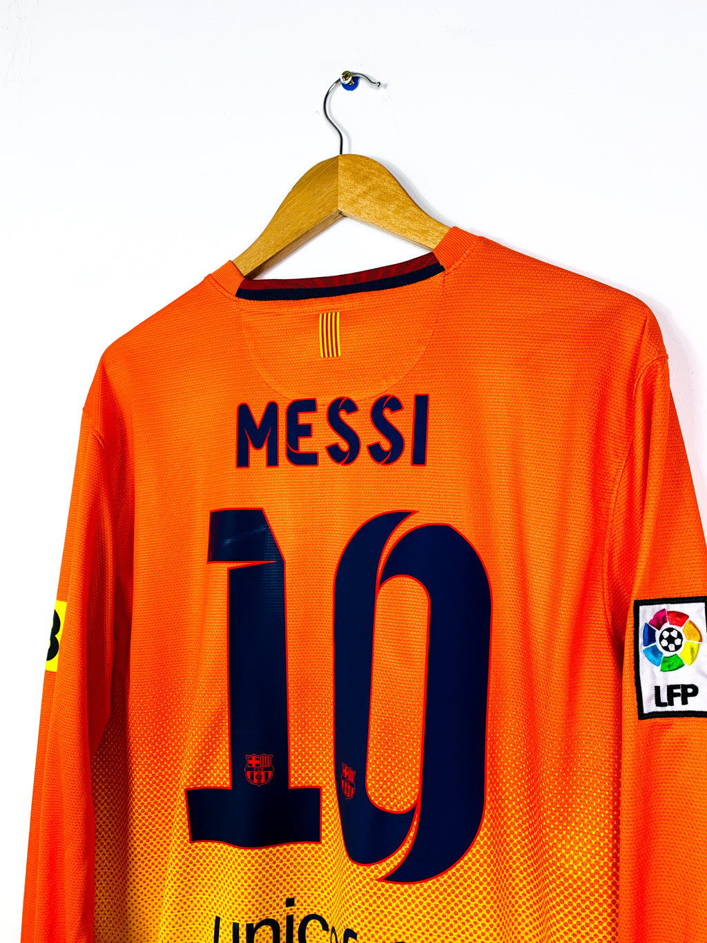 BARCELONA 2012/2013 AWAY SHIRT #10 MESSI [L/S]