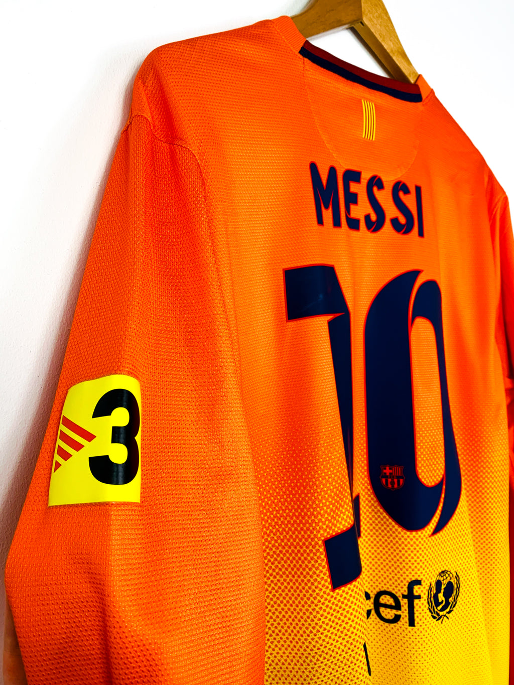 BARCELONA 2012/2013 AWAY SHIRT #10 MESSI [L/S]