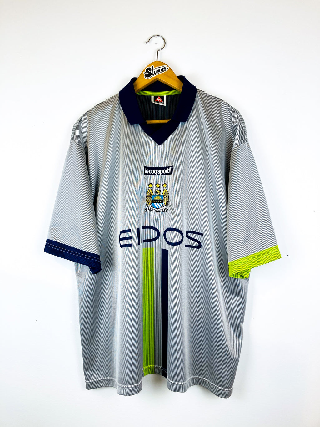 MANCHESTER CITY 2000/2002 AWAY SHIRT #9 DICKOV