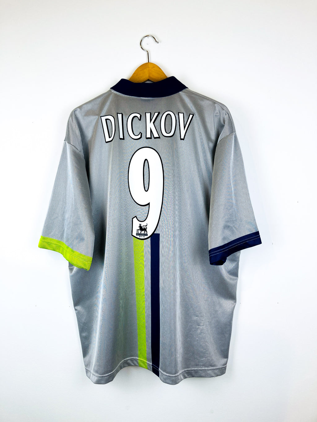 MANCHESTER CITY 2000/2002 AWAY SHIRT #9 DICKOV