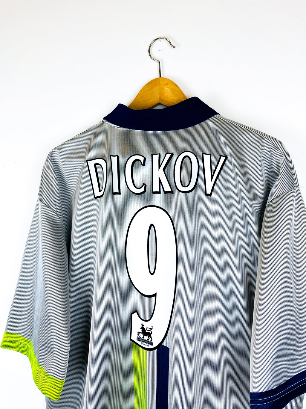 MANCHESTER CITY 2000/2002 AWAY SHIRT #9 DICKOV