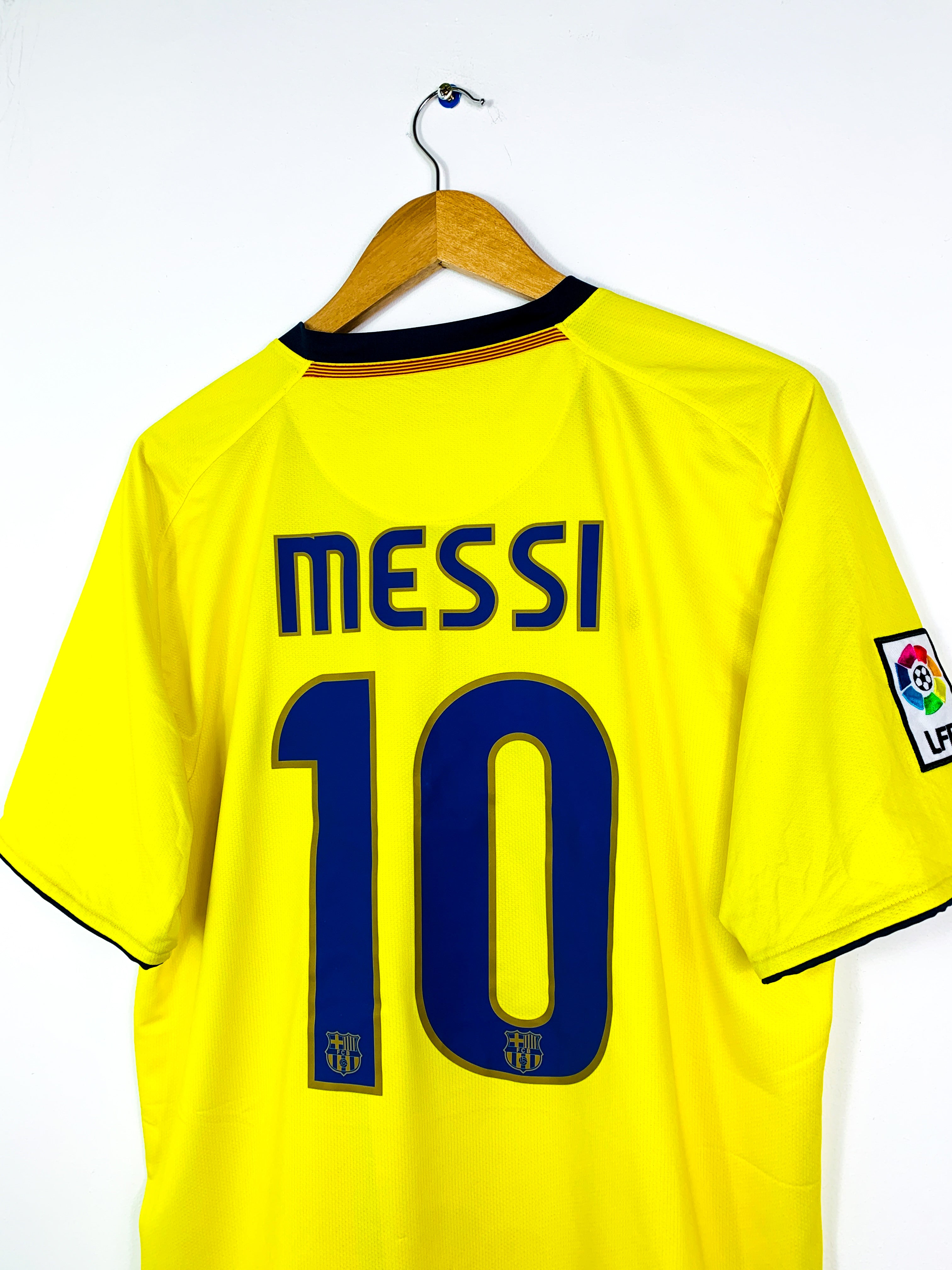 BARCELONA 2008/2009 AWAY SHIRT #10 MESSI [L]