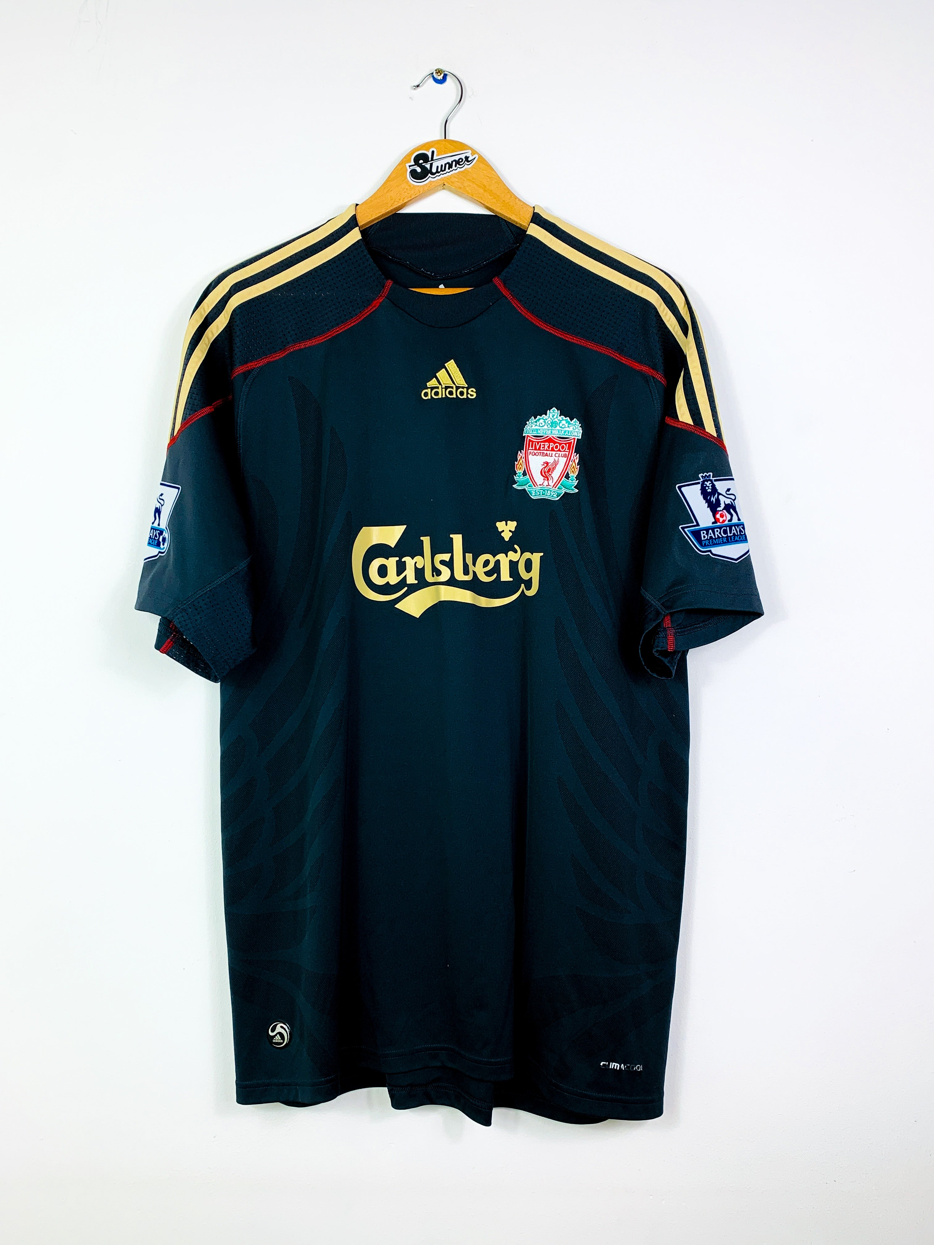 LIVERPOOL 2009/2010 AWAY SHIRT #9 TORRES [L]