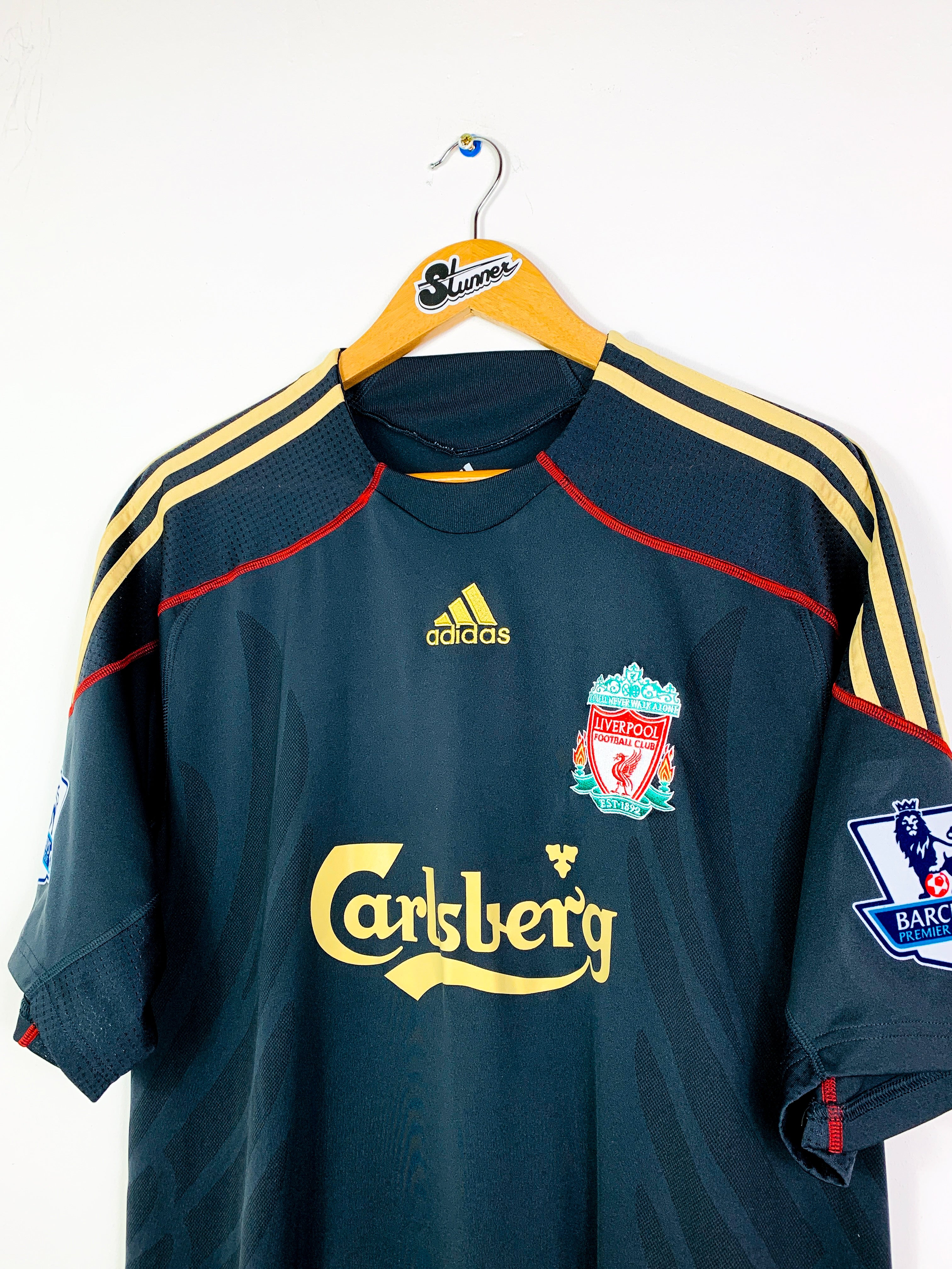 LIVERPOOL 2009/2010 AWAY SHIRT #9 TORRES [L] – Stunner: Vintage