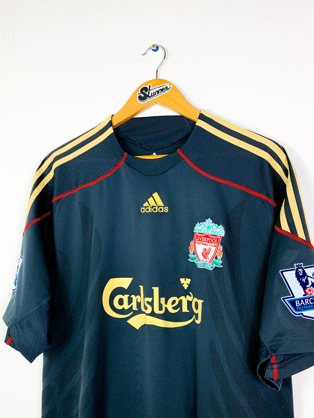 LIVERPOOL 2009/2010 AWAY SHIRT #9 TORRES [L]