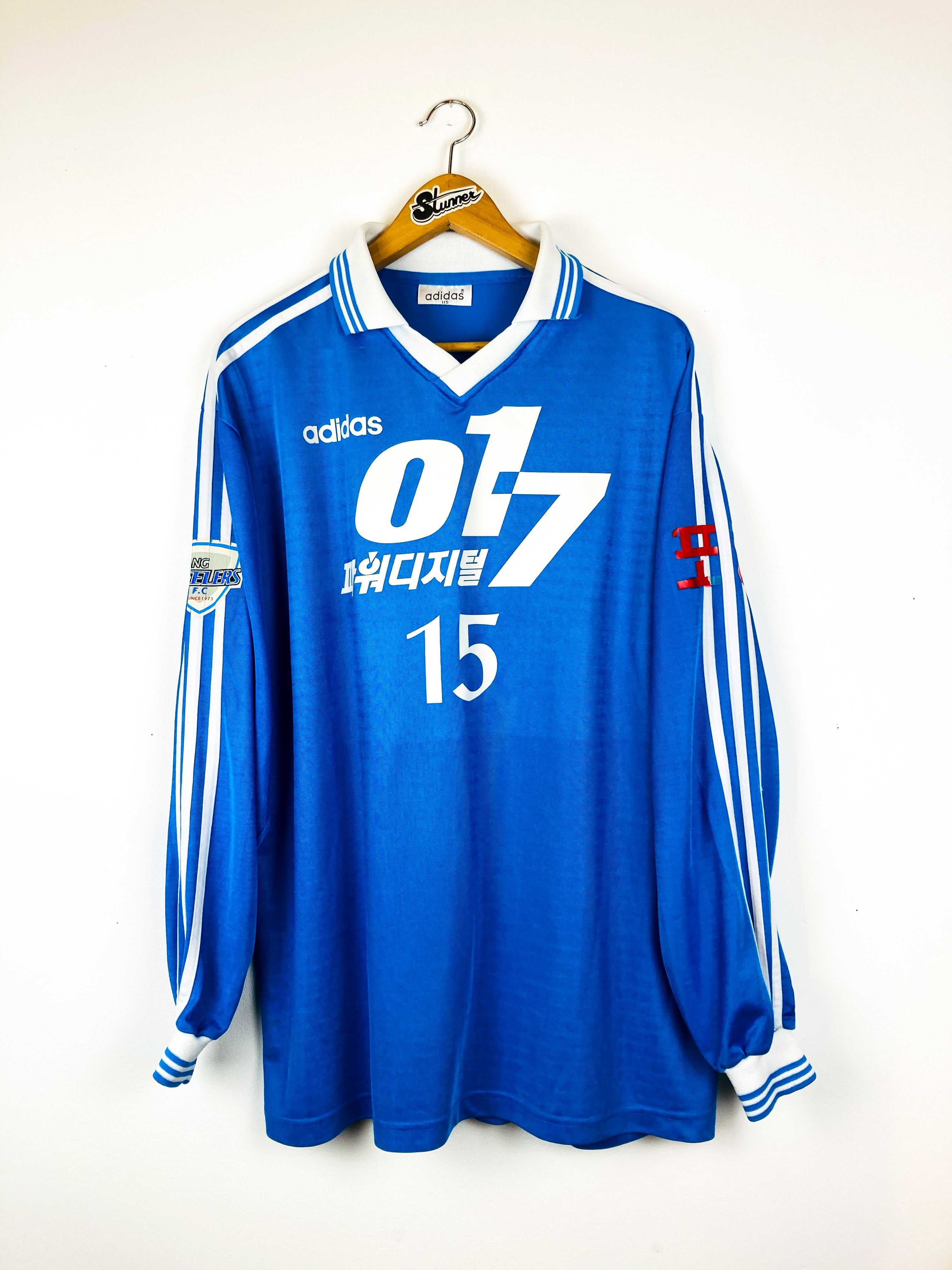 POHANG STEELERS 1997 AWAY SHIRT #15 [L/S]