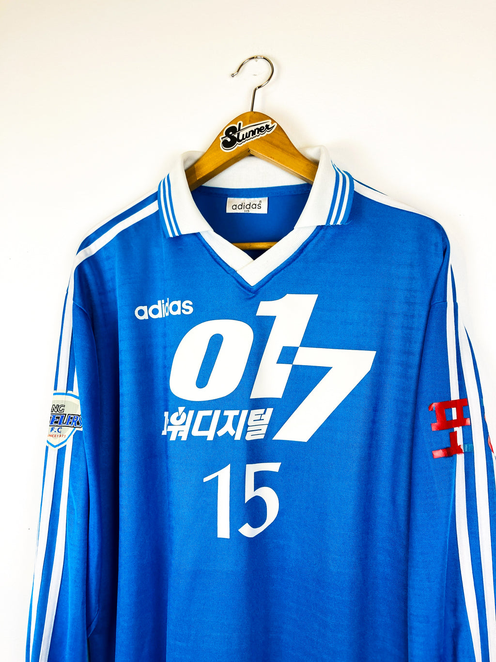 POHANG STEELERS 1997 AWAY SHIRT #15 [L/S]
