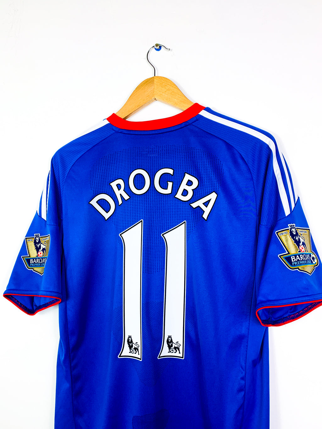 CHELSEA 2010/2011 HOME SHIRT #11 DROGBA [M/L]