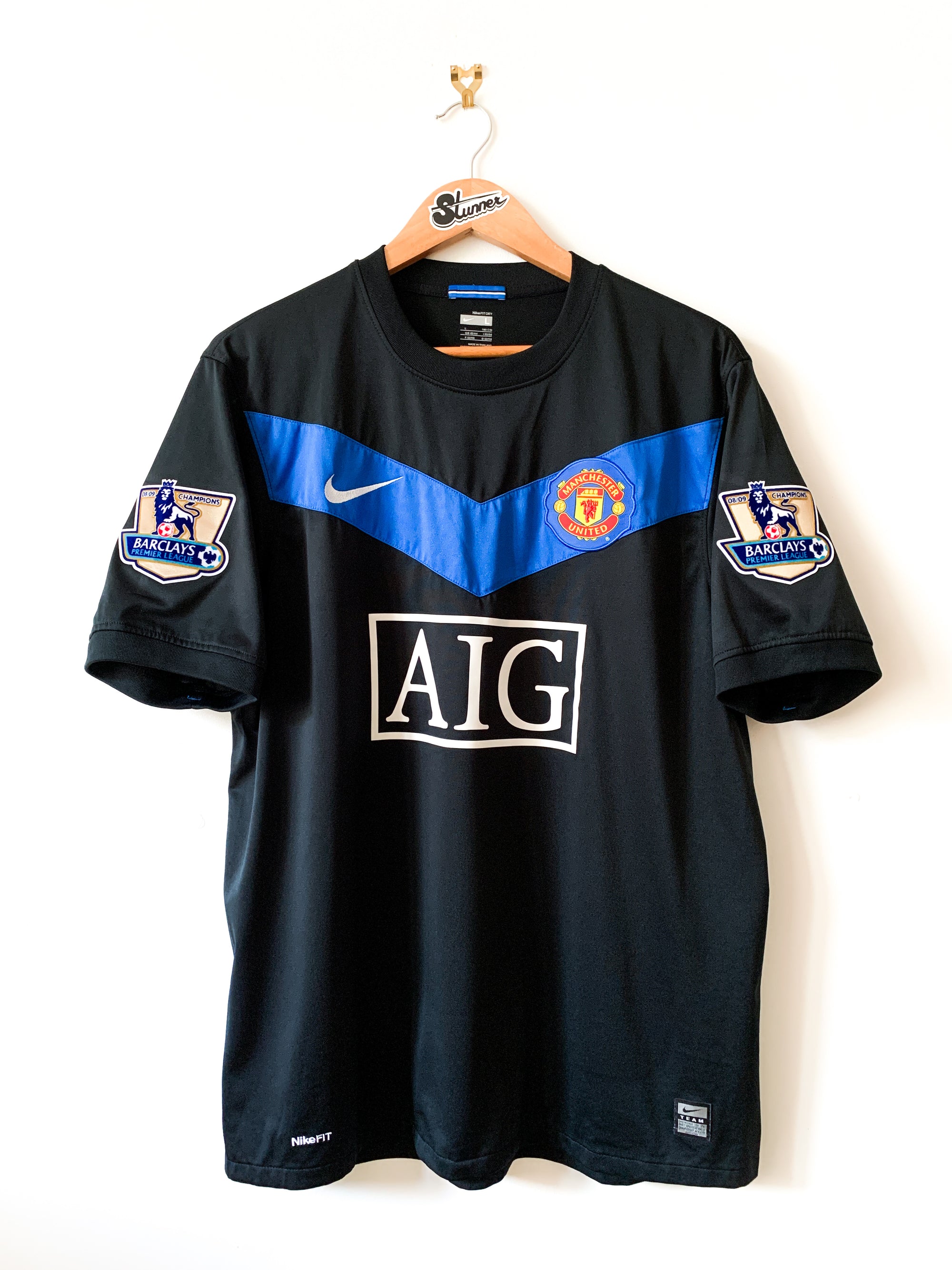 MANCHESTER UNITED 2009/2010 AWAY SHIRT #9 BERBATOV