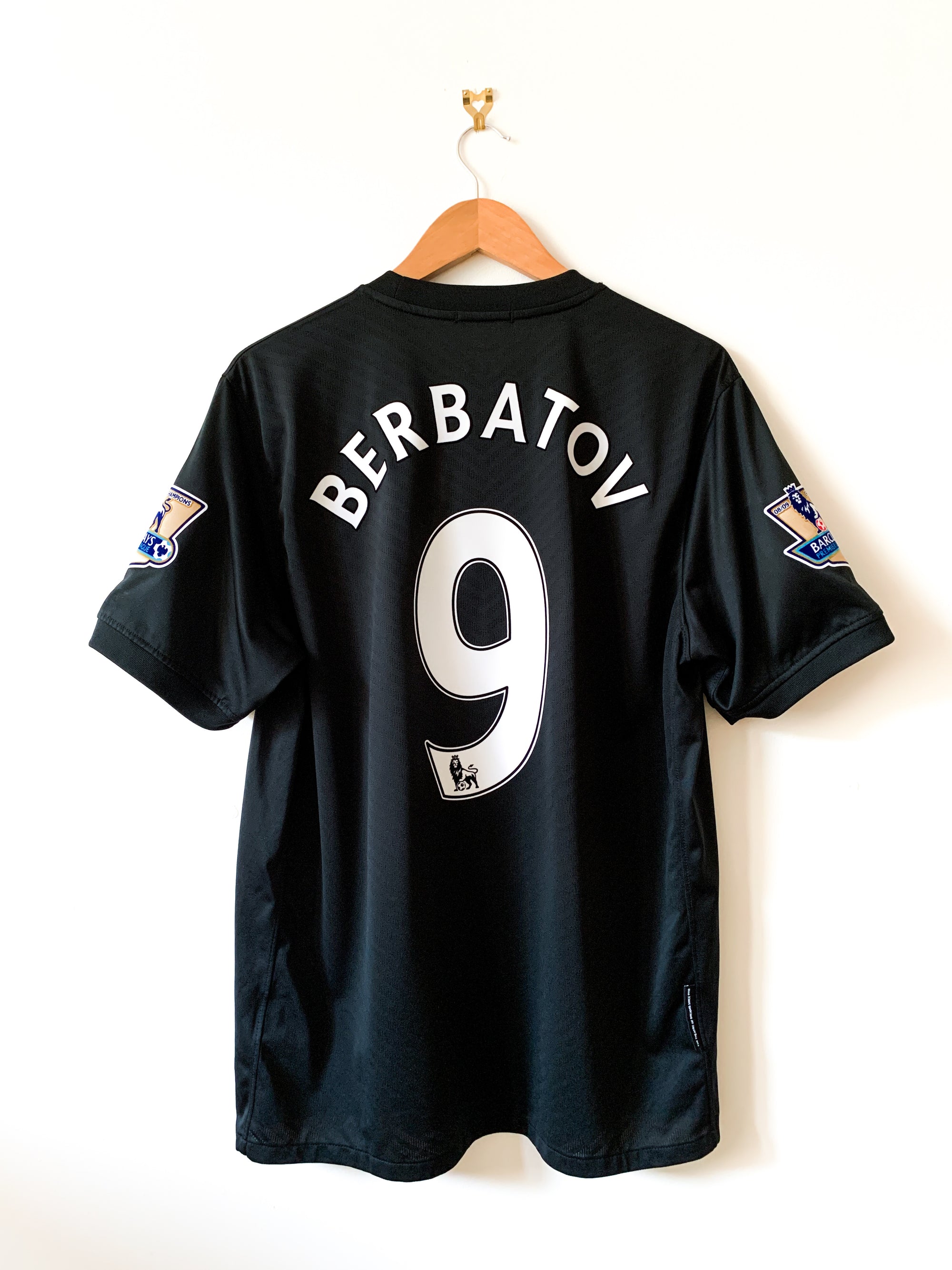 MANCHESTER UNITED 2009/2010 AWAY SHIRT #9 BERBATOV