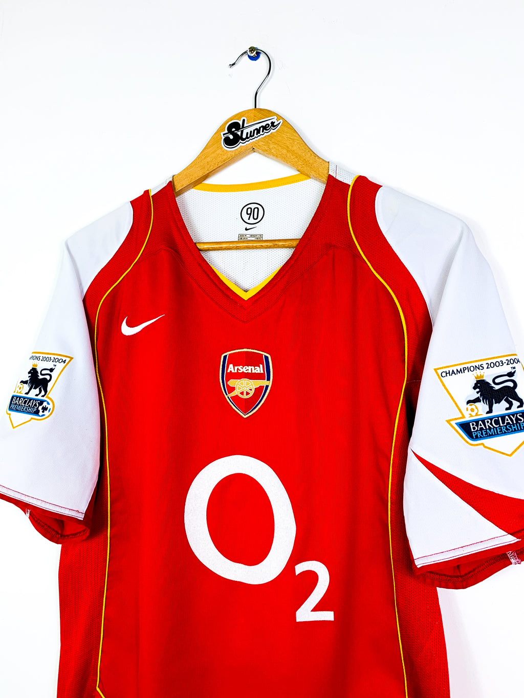 ARSENAL 2004/2005 HOME SHIRT #14 HENRY [M]