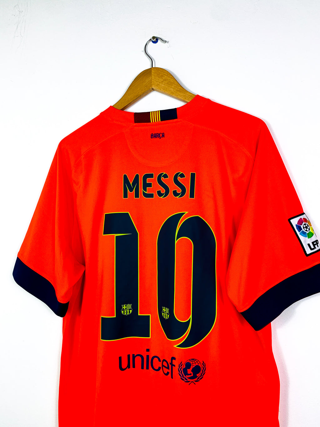 BARCELONA 2014/2015 AWAY SHIRT #10 MESSI [XL]