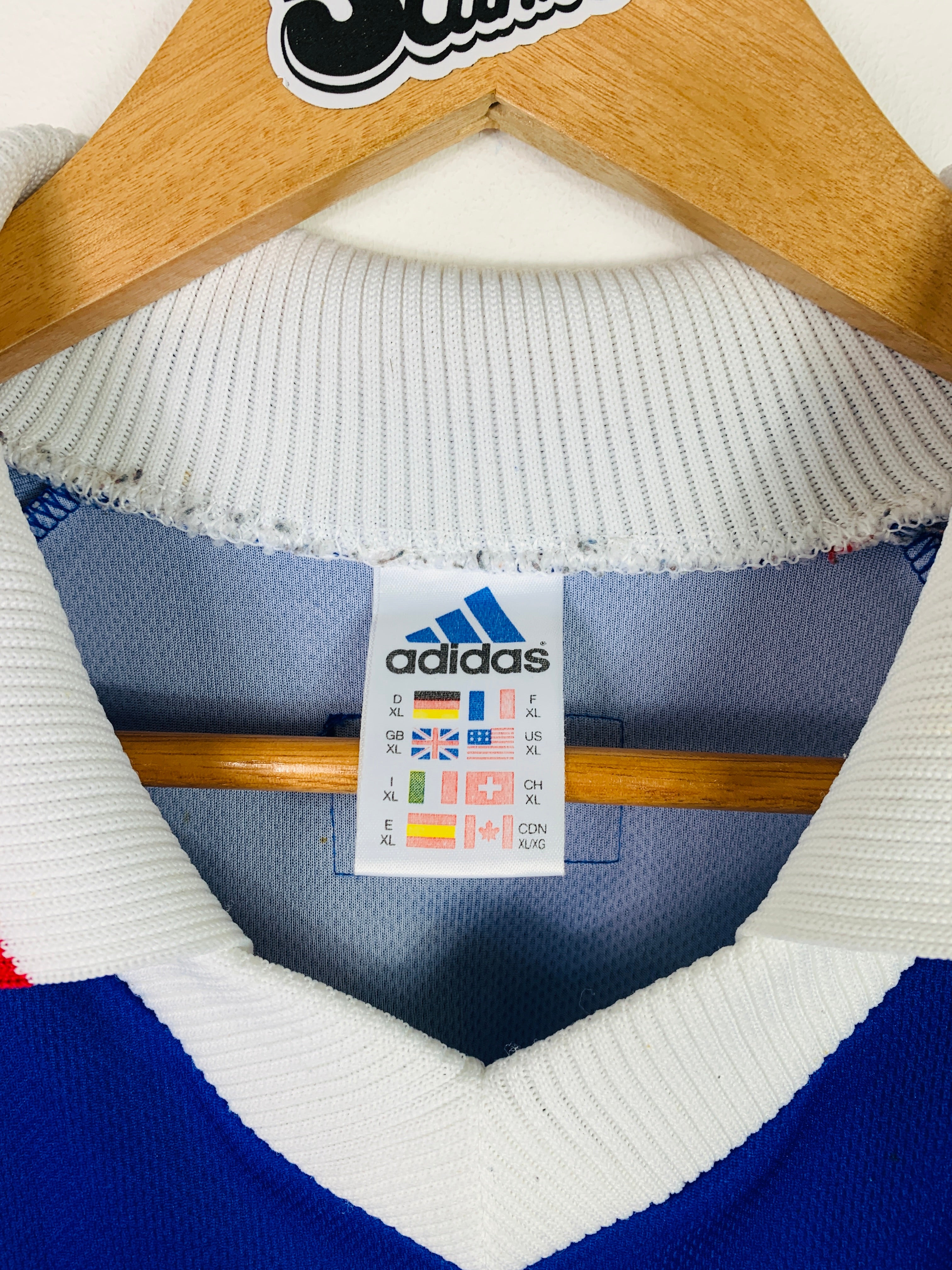 FRANCE 1998/2000 HOME SHIRT #10 ZIDANE [XL]