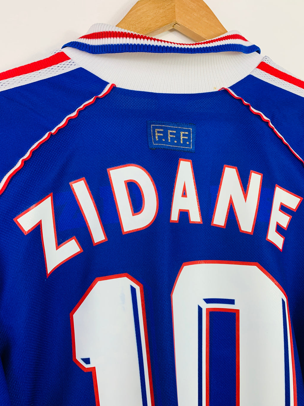 FRANCE 1998/2000 HOME SHIRT #10 ZIDANE [XL]