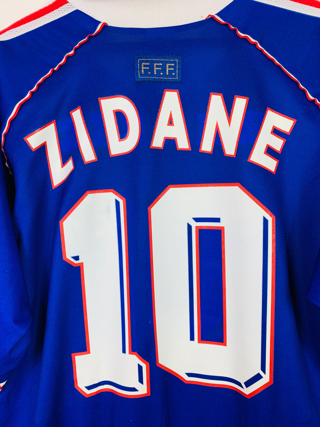 FRANCE 1998/2000 HOME SHIRT #10 ZIDANE [XL]