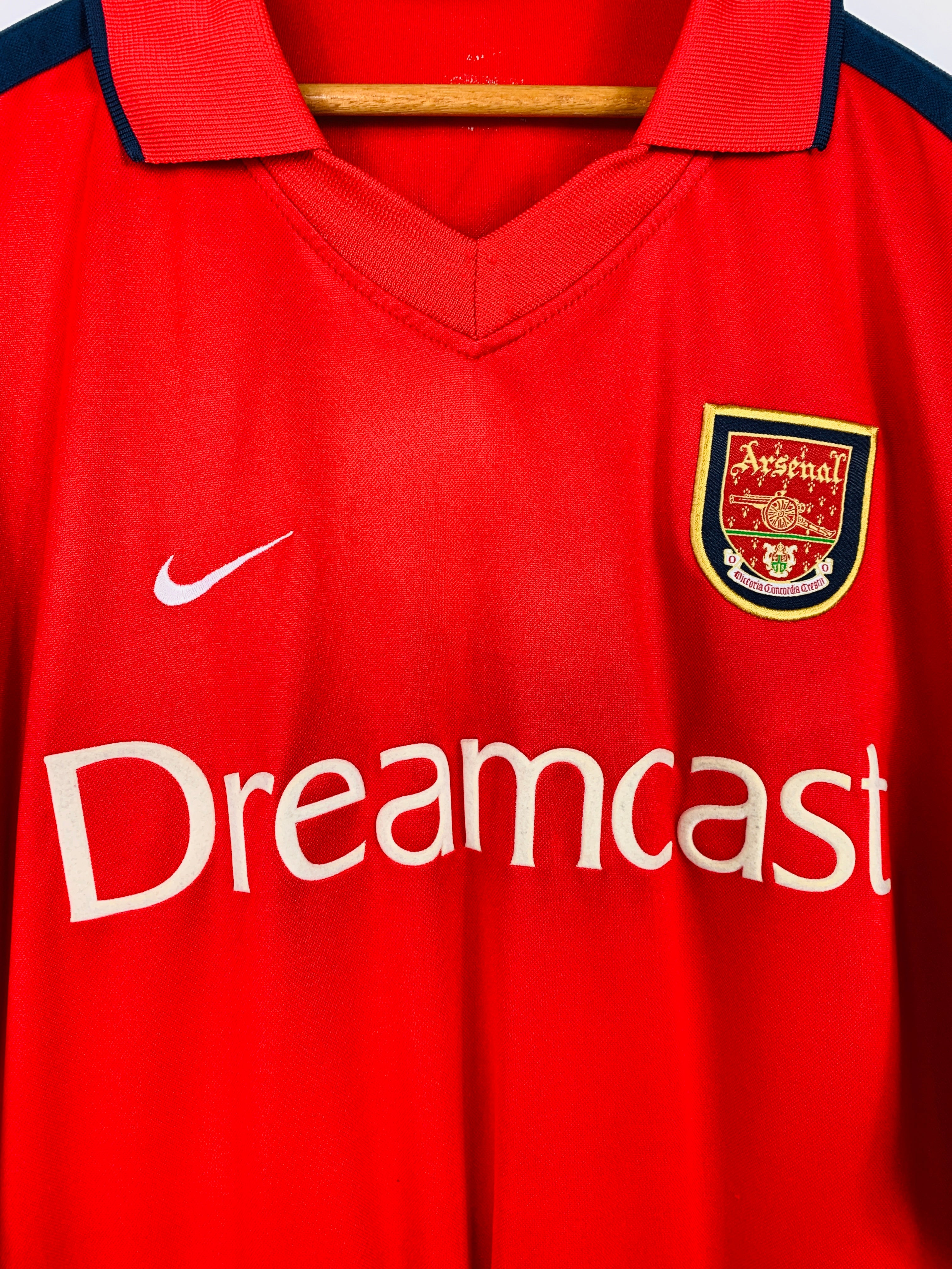 ARSENAL 2000/2002 HOME SHIRT #14 HENRY [XL]