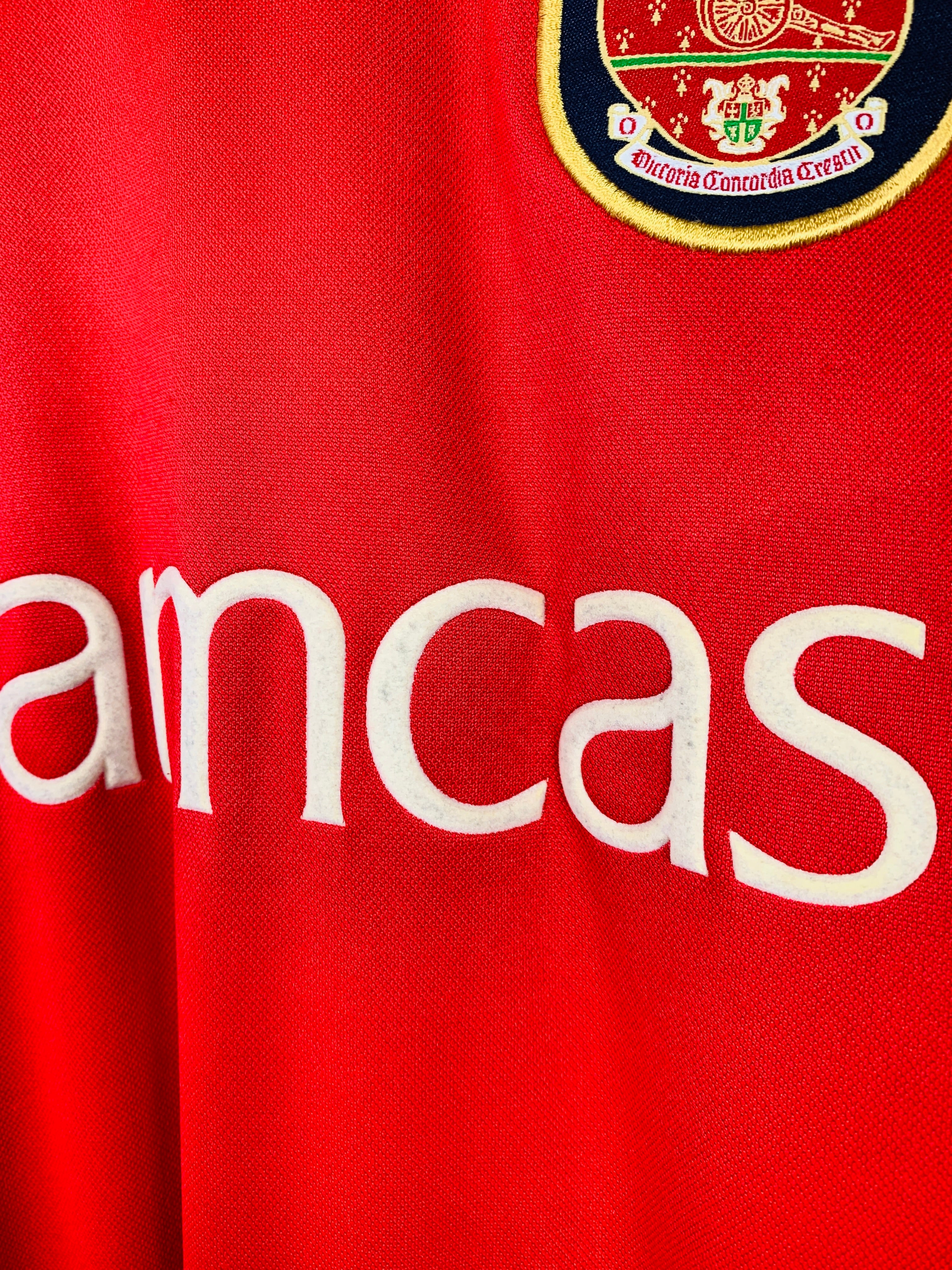 ARSENAL 2000/2002 HOME SHIRT #14 HENRY [XL]