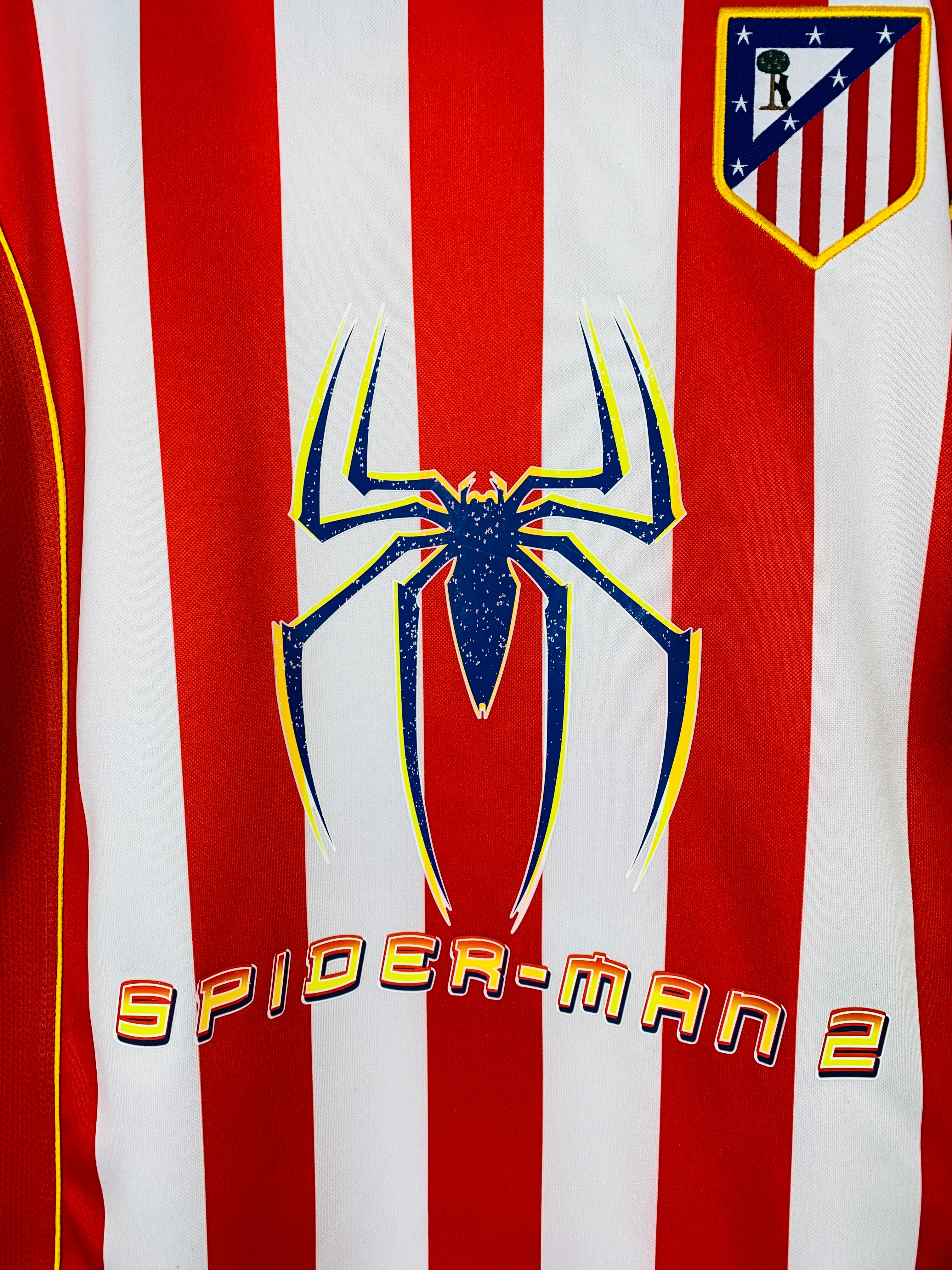 ATLETICO MADRID 2004/2005 HOME SHIRT #9 TORRES [S/M]